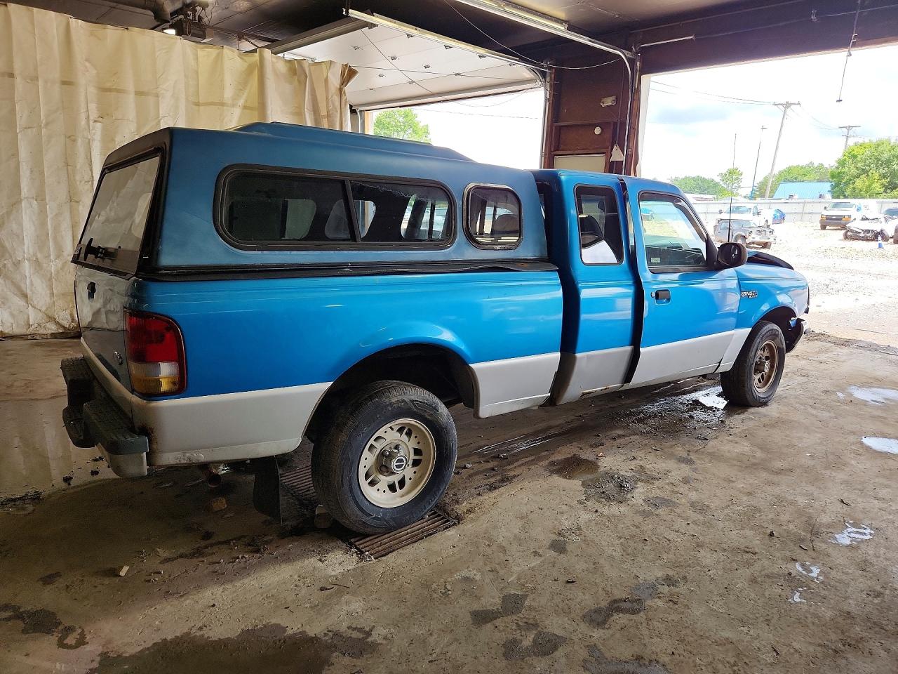 1993 Ford Ranger Super Cab Blue vin: 1FTCR14X7PPB35879