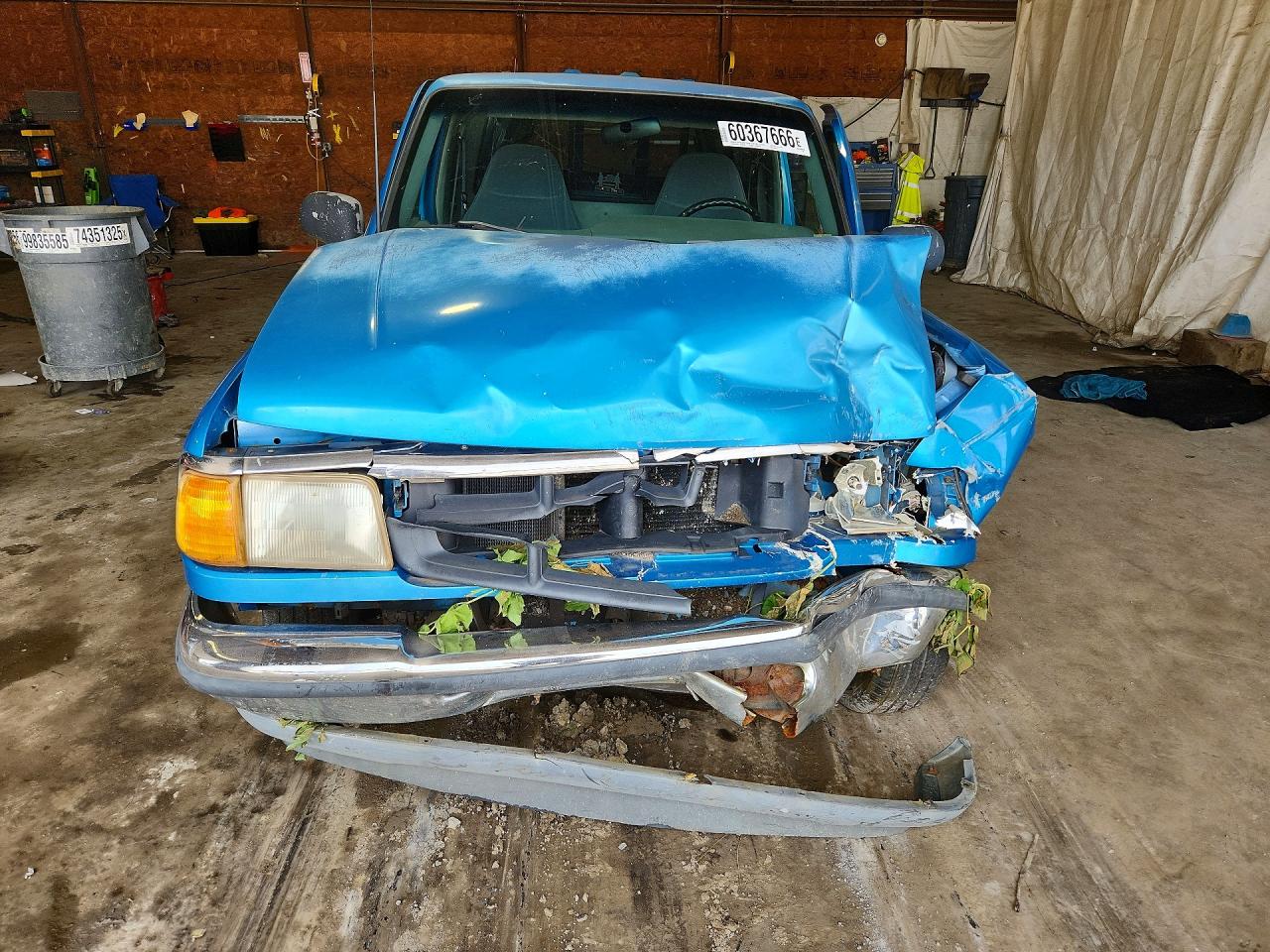 1993 Ford Ranger Super Cab Blue vin: 1FTCR14X7PPB35879