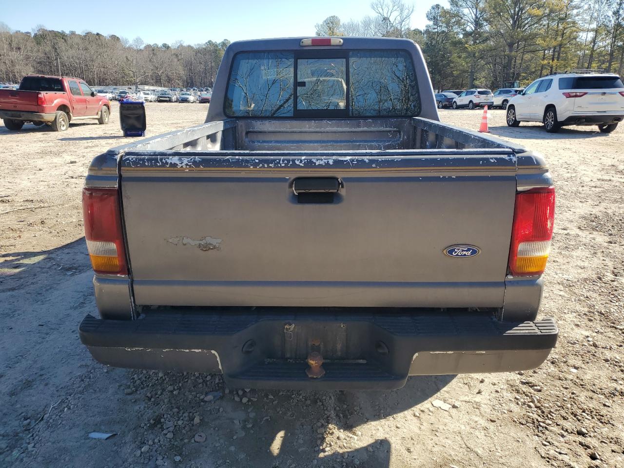 1996 Ford Ranger Super Cab Серый vin: 1FTCR14X7TTA64698