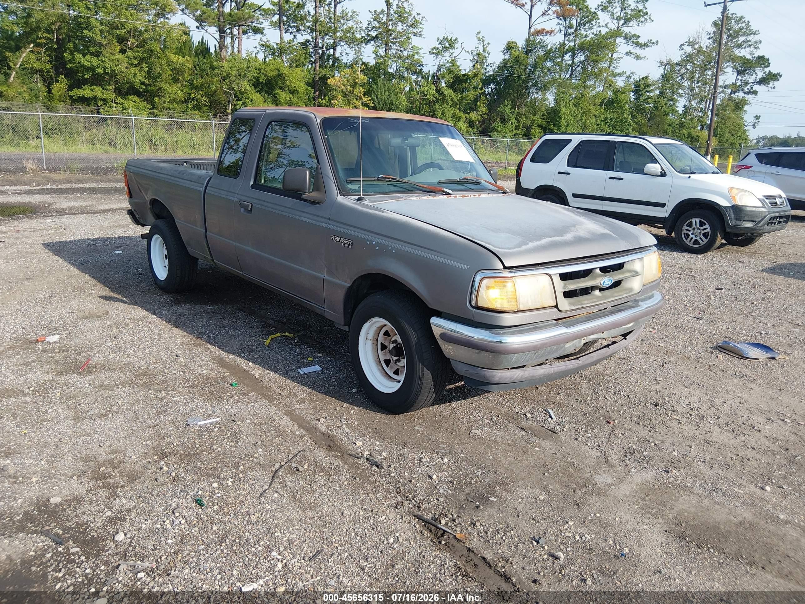 1997 Ford Ranger Splash/xlt Gray vin: 1FTCR14X7VPA43507