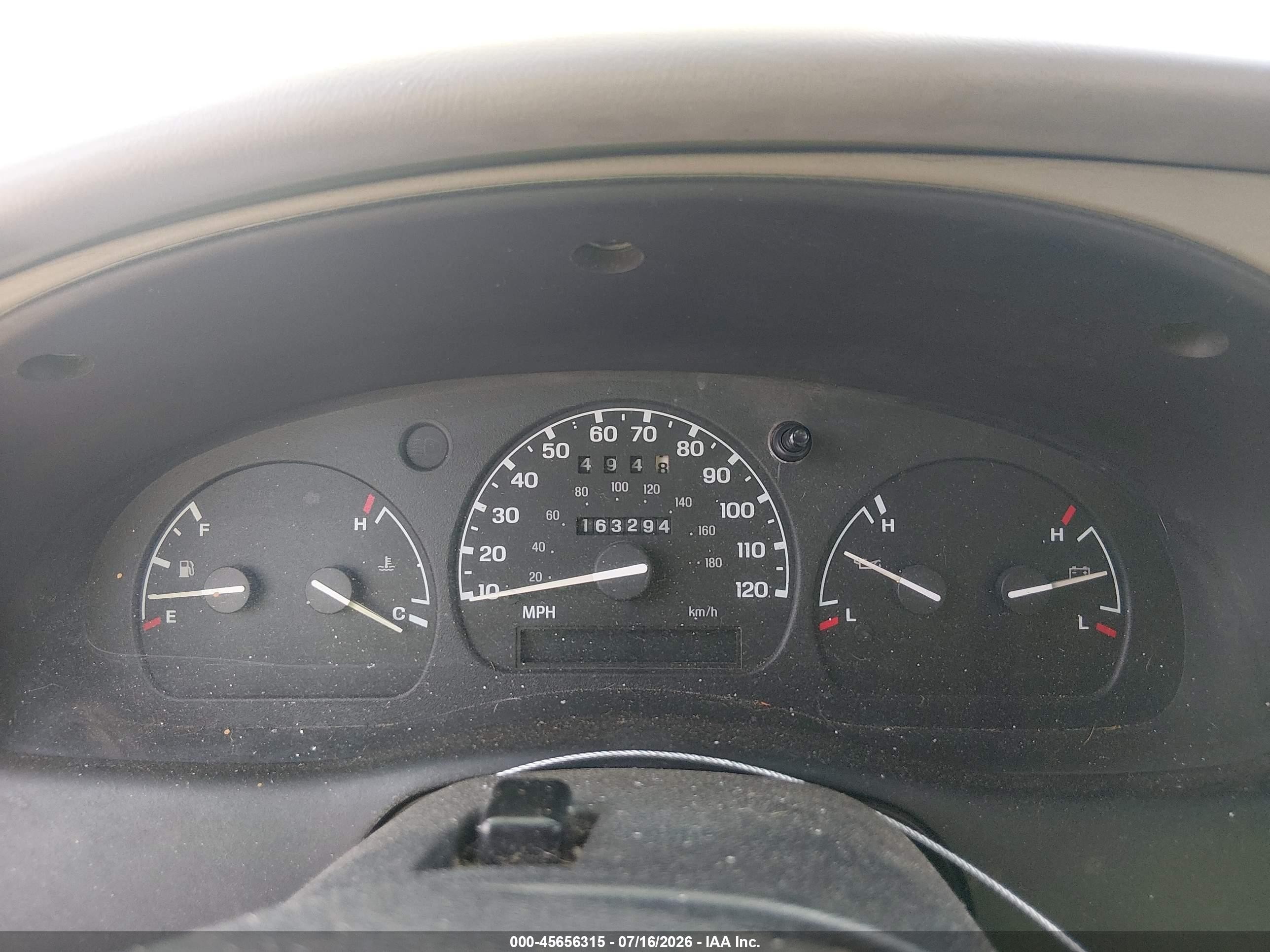 1997 Ford Ranger Splash/xlt Gray vin: 1FTCR14X7VPA43507
