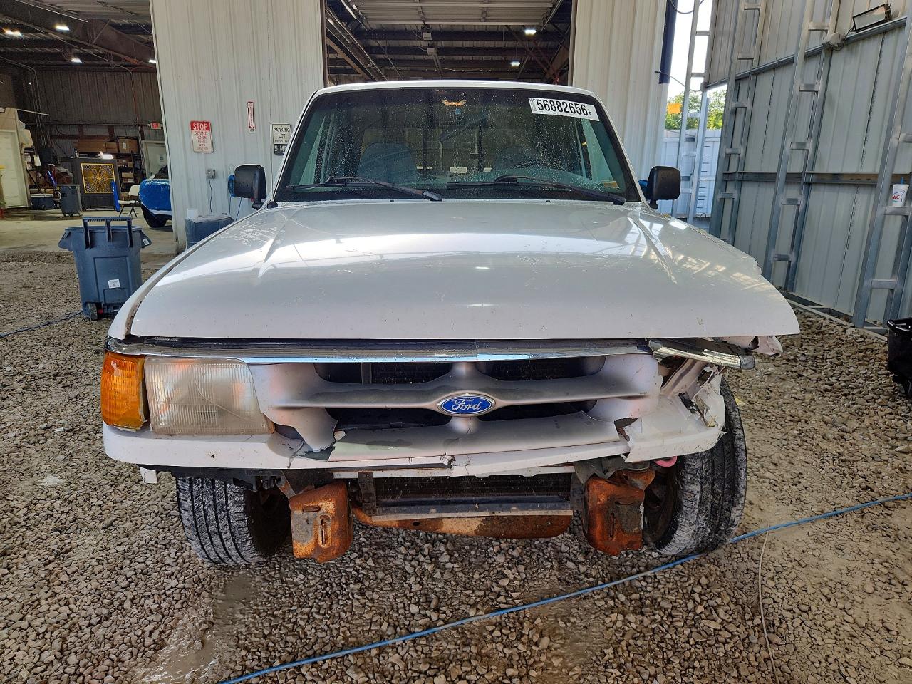 1997 Ford Ranger Super Cab White vin: 1FTCR14X7VPA50442