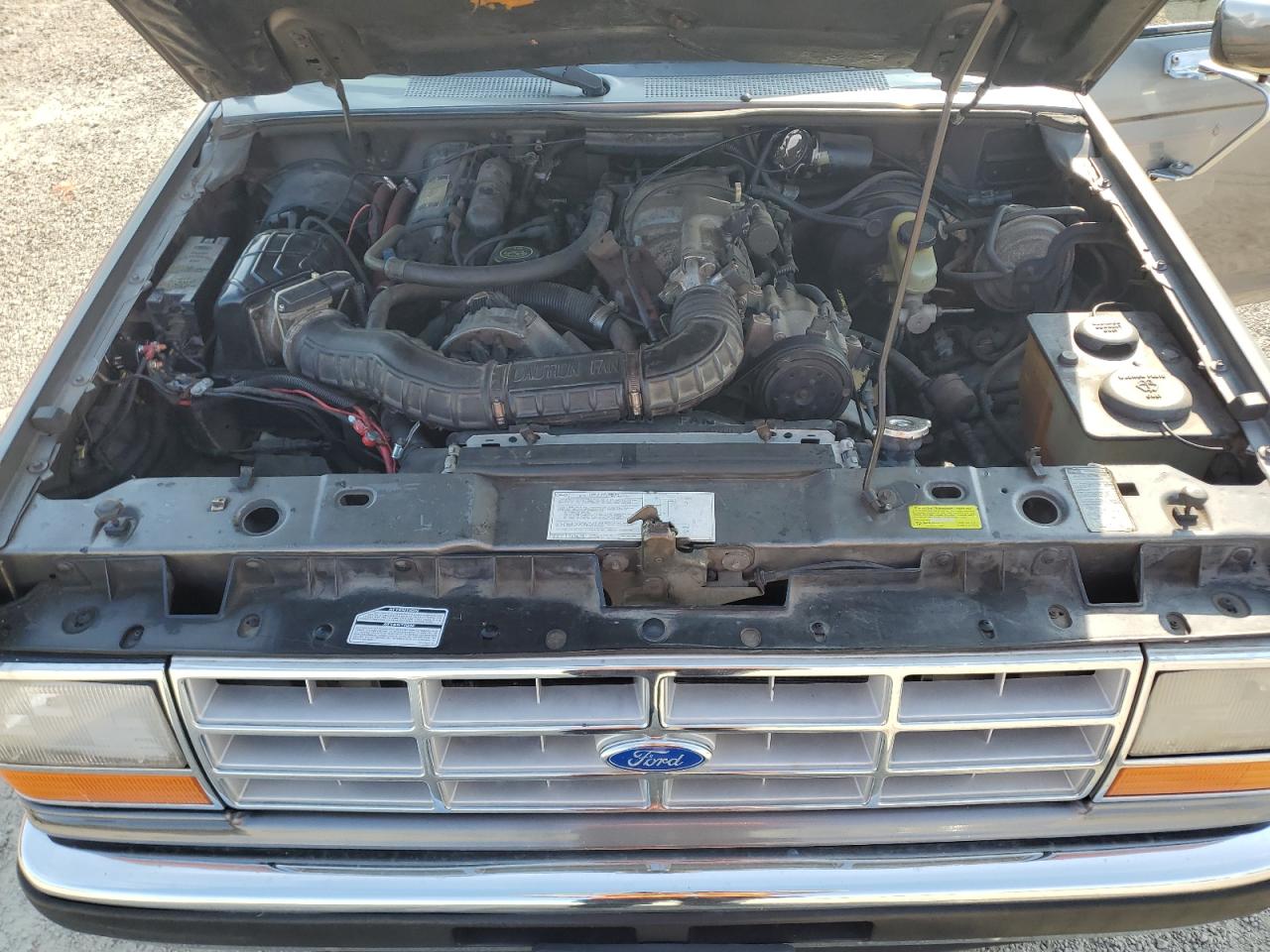 1991 Ford Ranger Super Cab Серый vin: 1FTCR14X8MPA02186