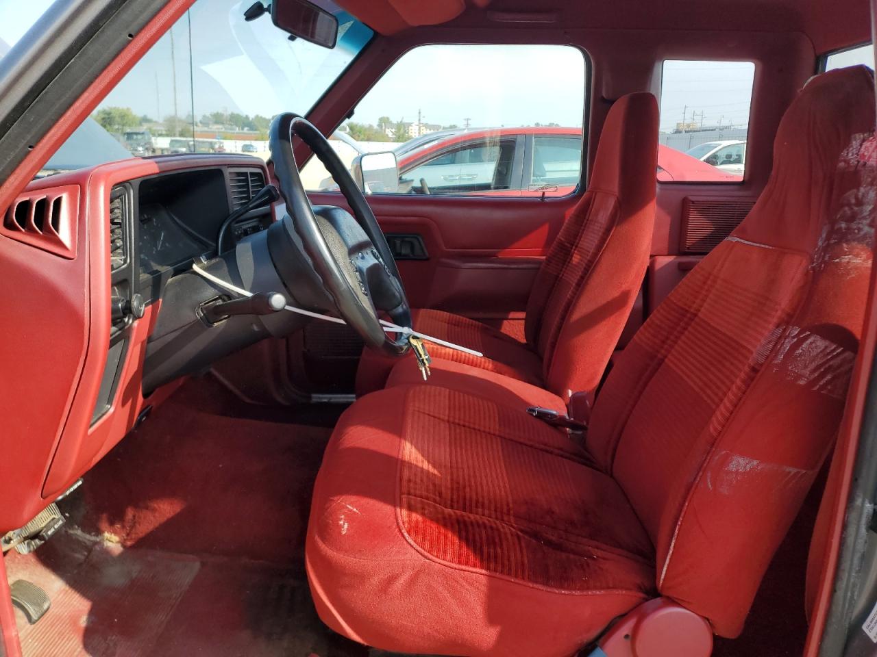 1991 Ford Ranger Super Cab Серый vin: 1FTCR14X8MPA02186