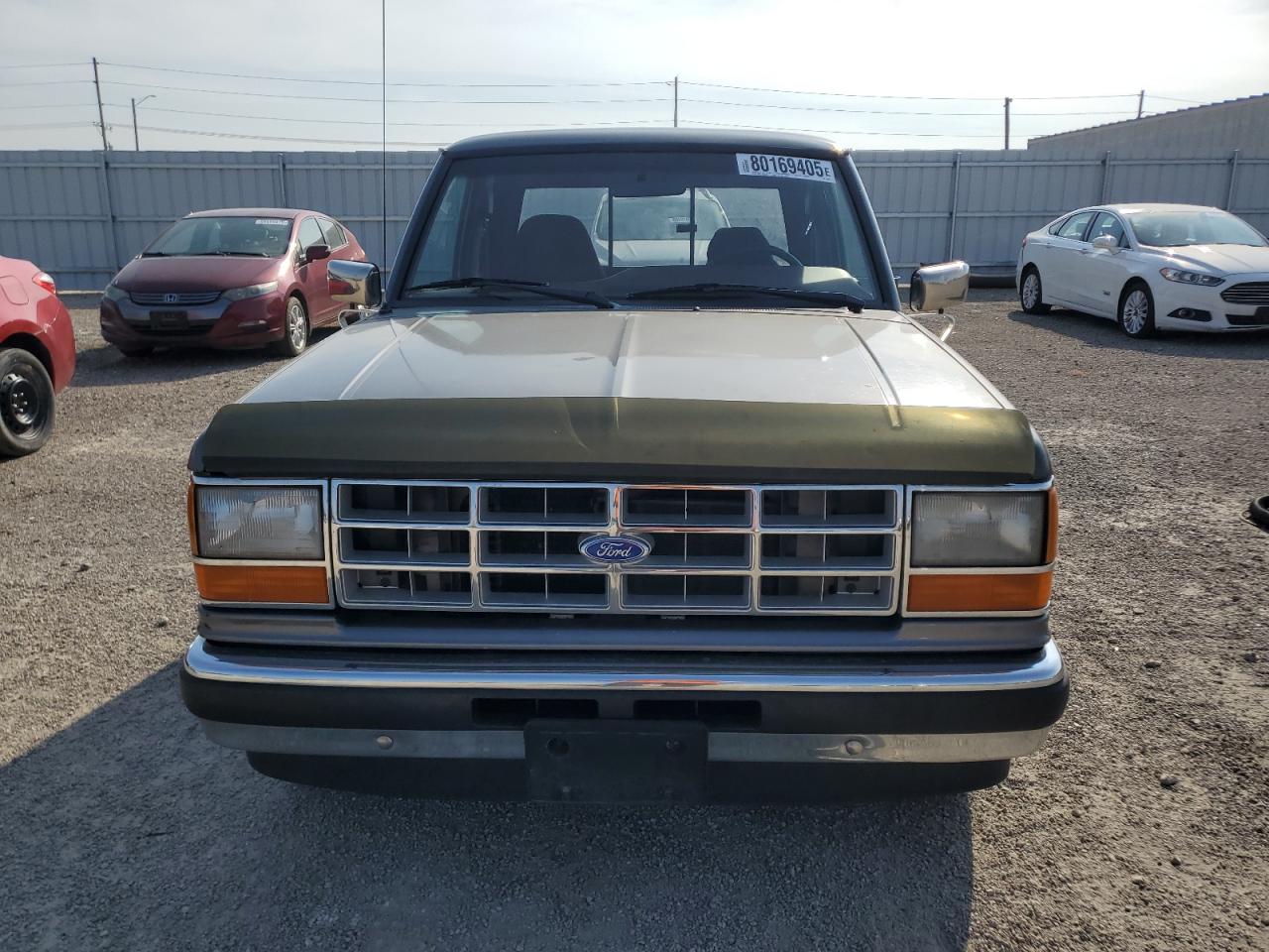 1991 Ford Ranger Super Cab Серый vin: 1FTCR14X8MPA02186