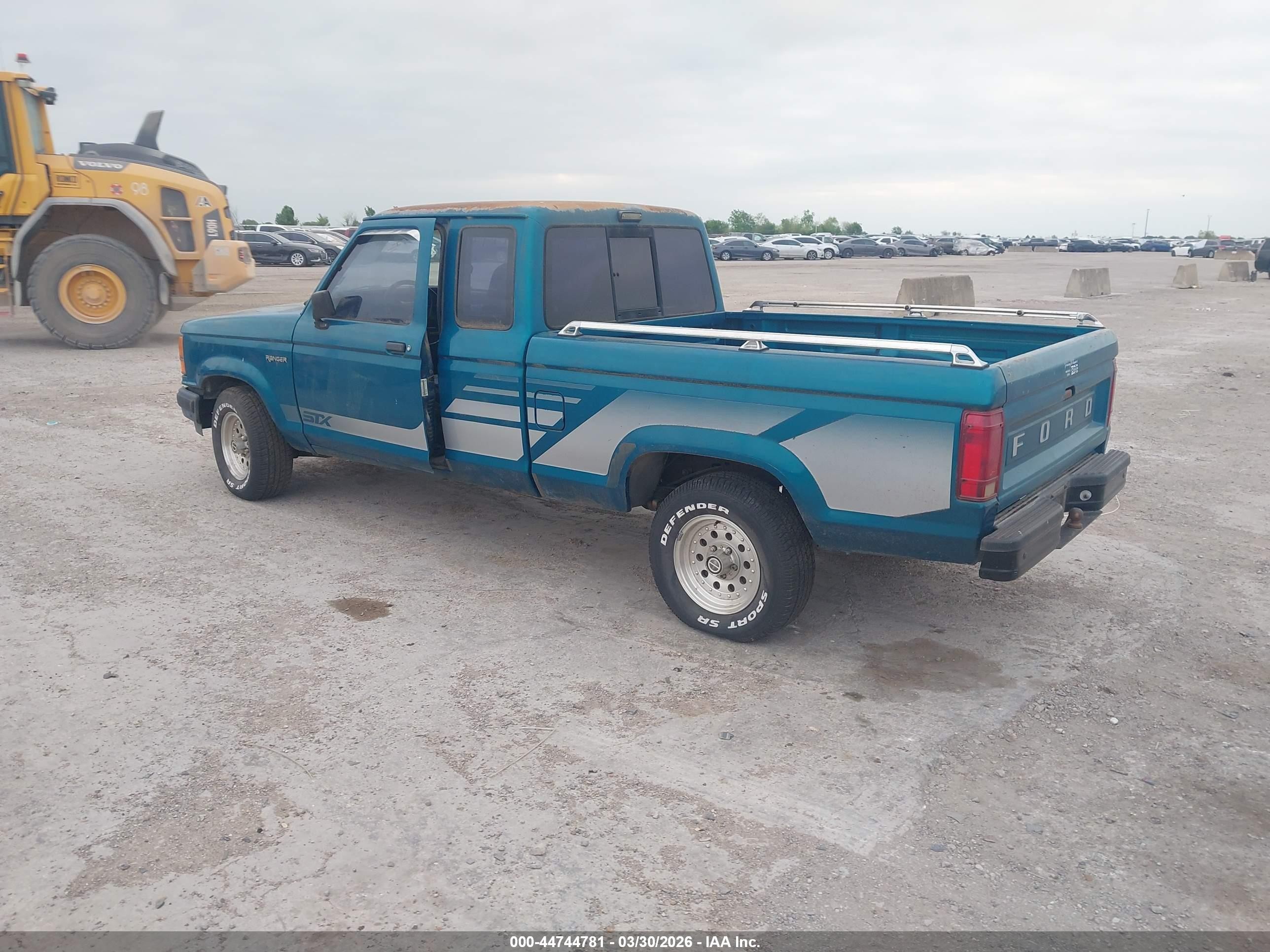 1992 Ford Ranger Super Cab Green vin: 1FTCR14X8NPA02481