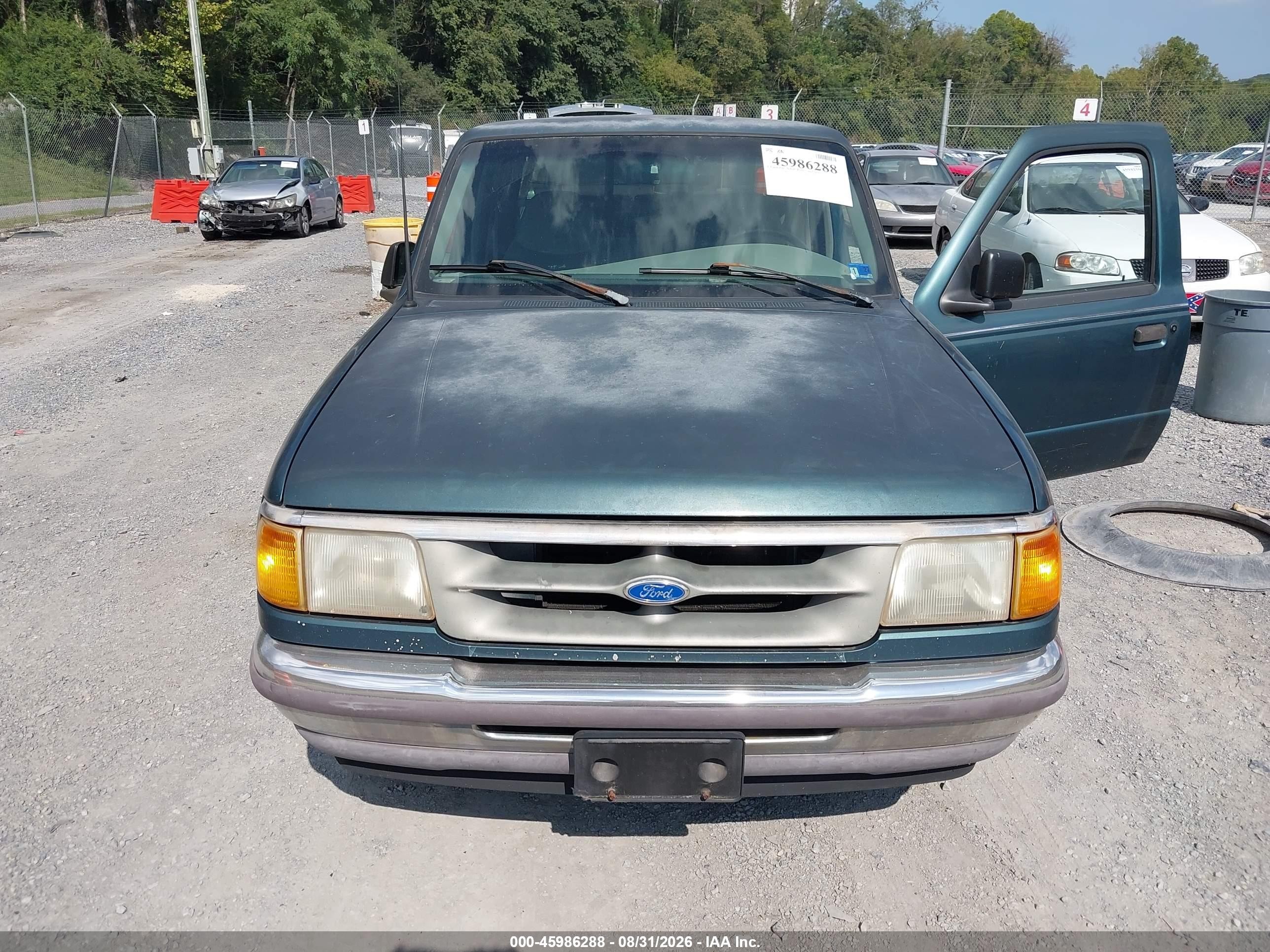 1996 Ford Ranger Super Cab Green vin: 1FTCR14X8TTA70784