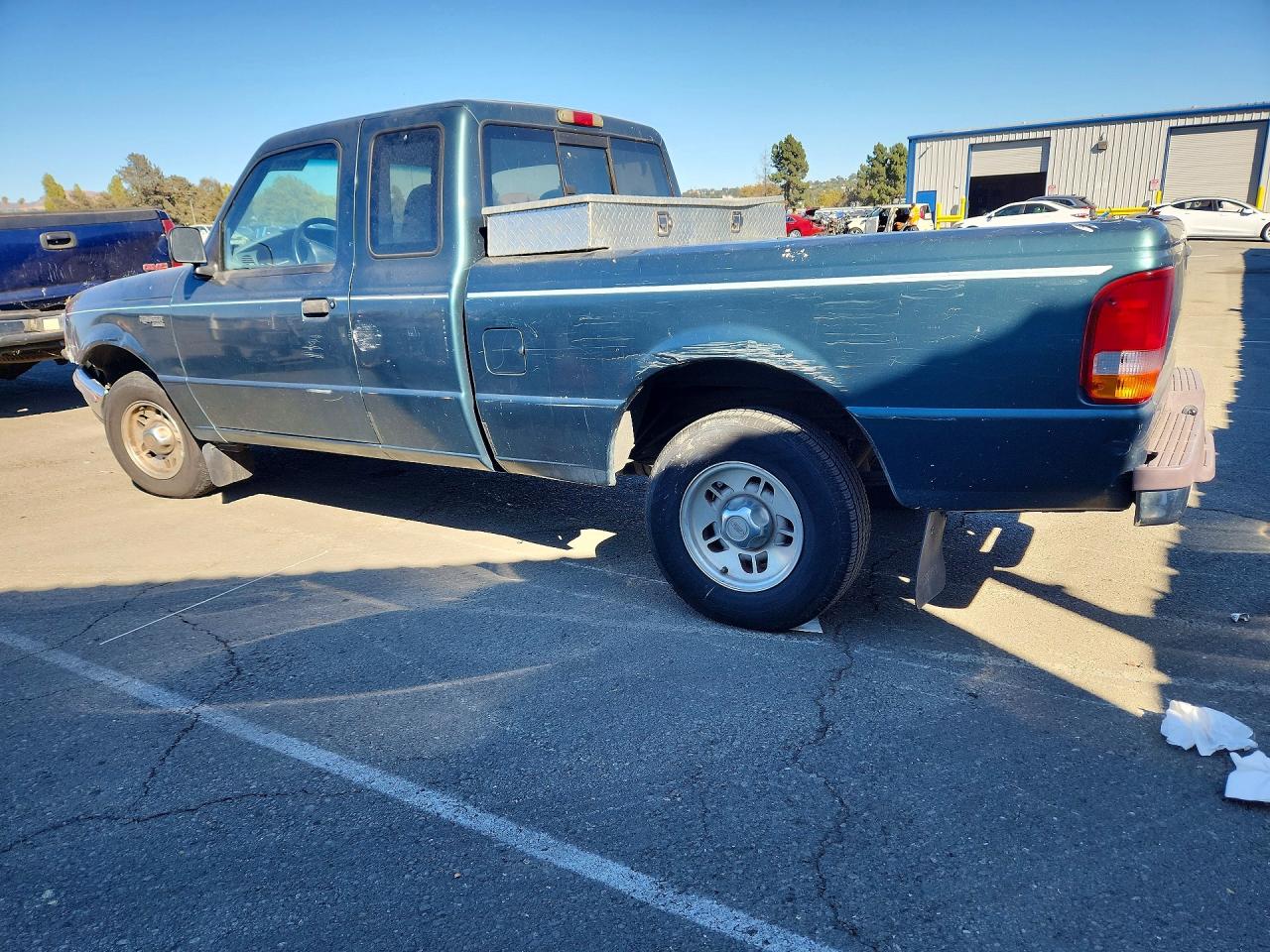 1997 Ford Ranger Super Cab Teal vin: 1FTCR14X8VPA39126