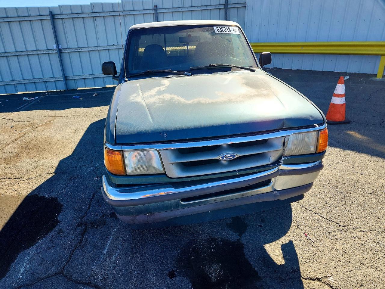 1997 Ford Ranger Super Cab Teal vin: 1FTCR14X8VPA39126