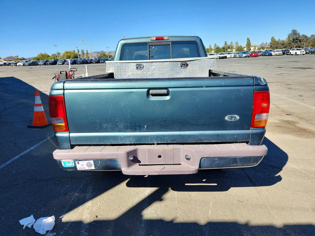 1997 Ford Ranger Super Cab Teal vin: 1FTCR14X8VPA39126