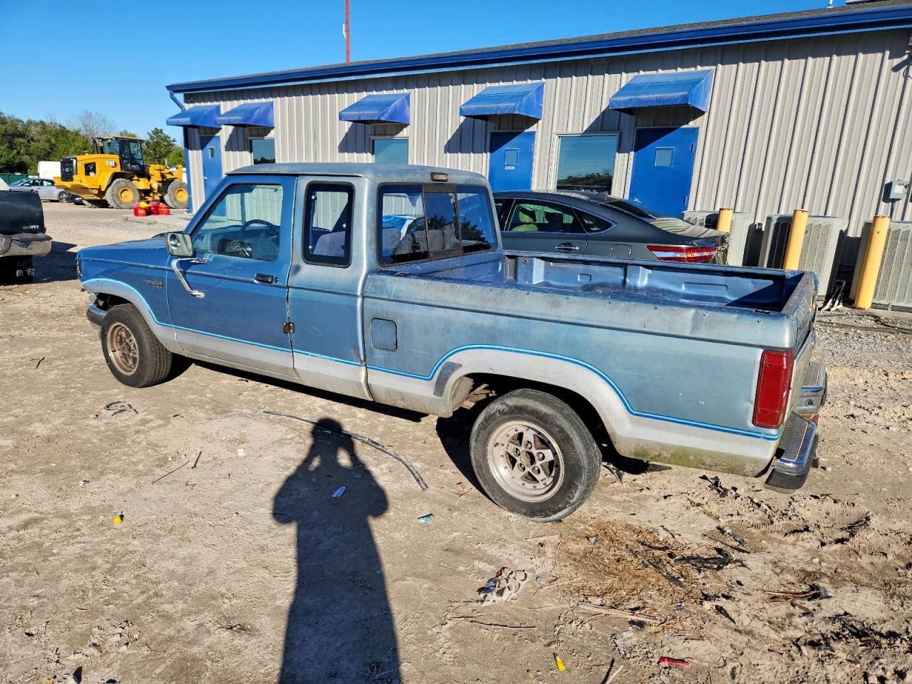 1990 Ford Ranger Super Cab Blue vin: 1FTCR14X9LPB40771
