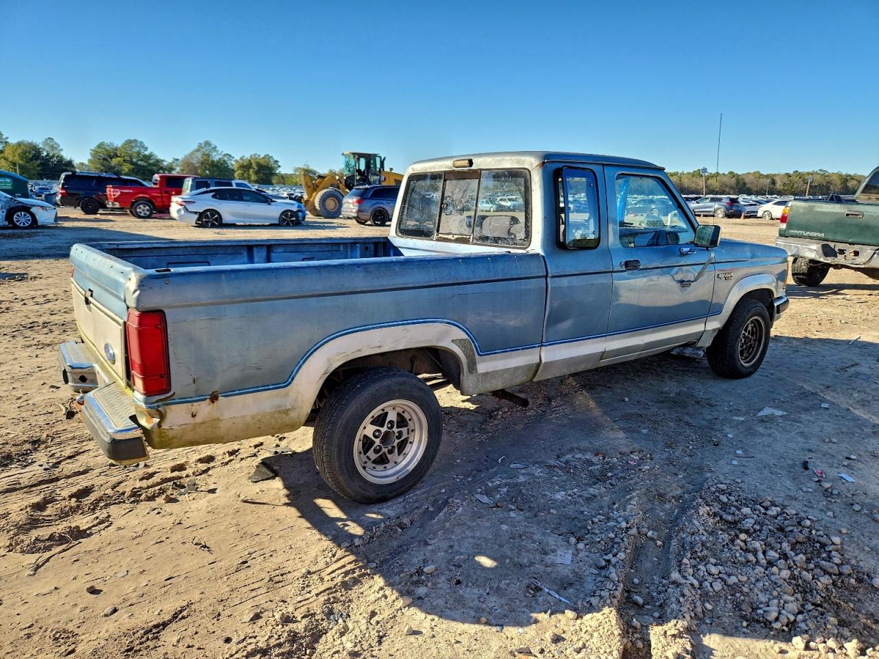 1990 Ford Ranger Super Cab Blue vin: 1FTCR14X9LPB40771