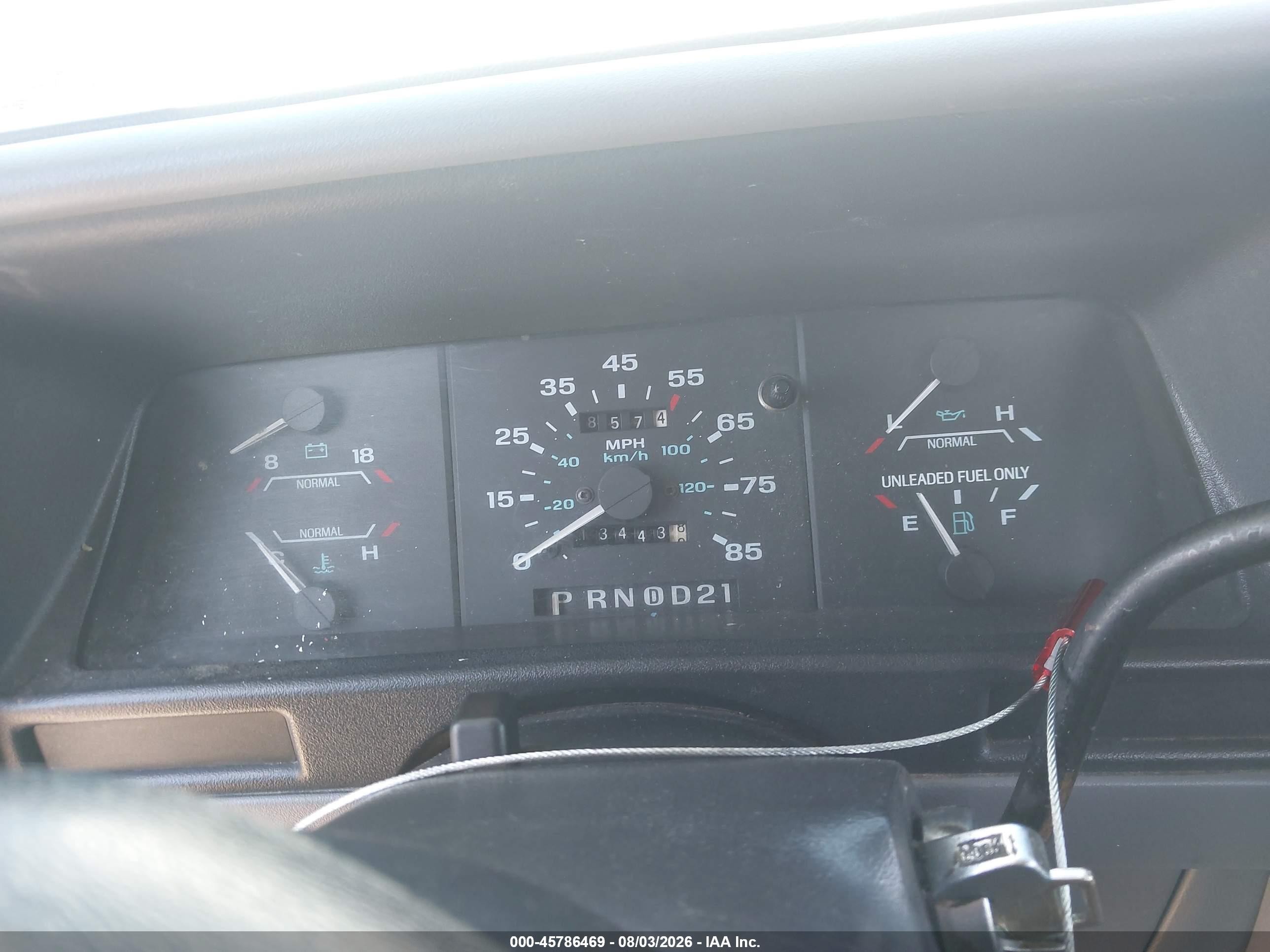 1994 Ford Ranger Super Cab White vin: 1FTCR14X9RPA59973