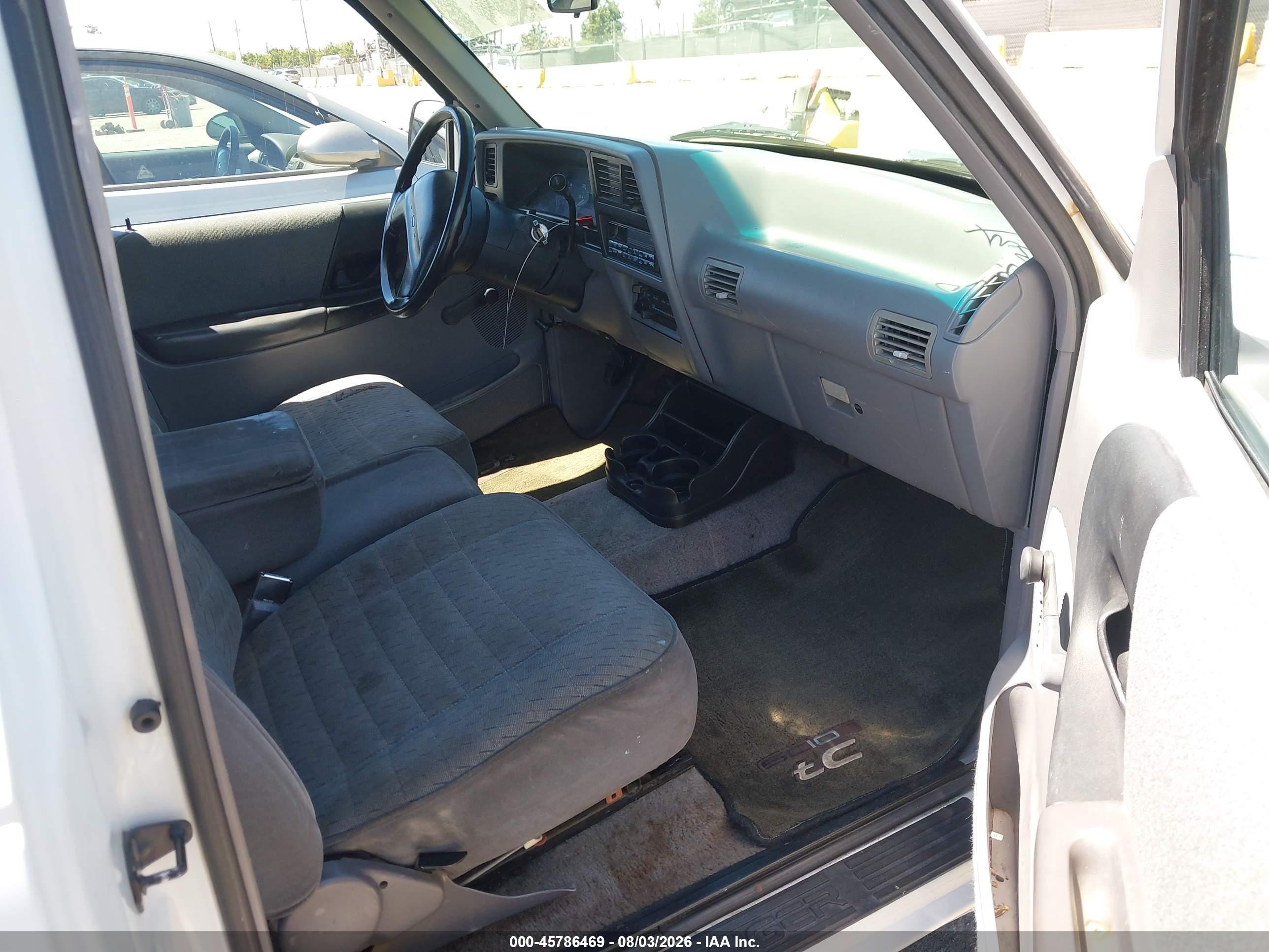 1994 Ford Ranger Super Cab White vin: 1FTCR14X9RPA59973