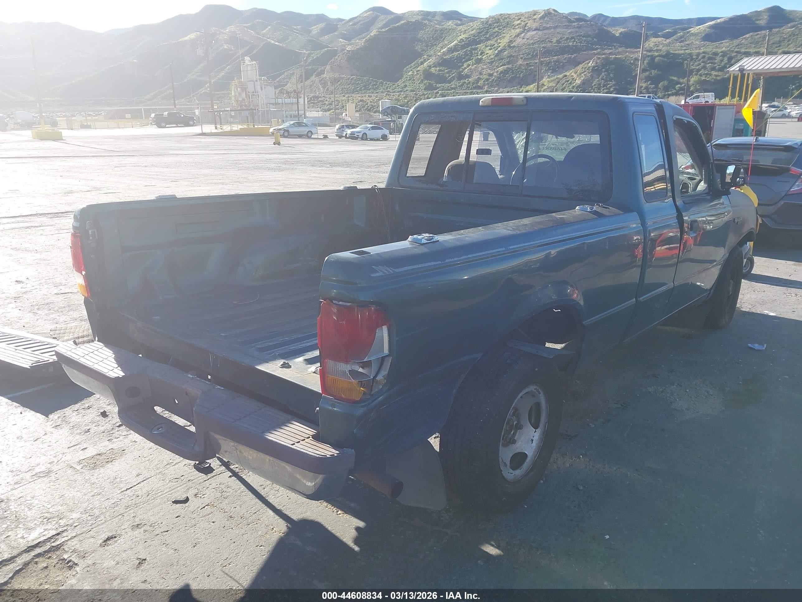 1995 Ford Ranger Super Cab Green vin: 1FTCR14X9SPA67089