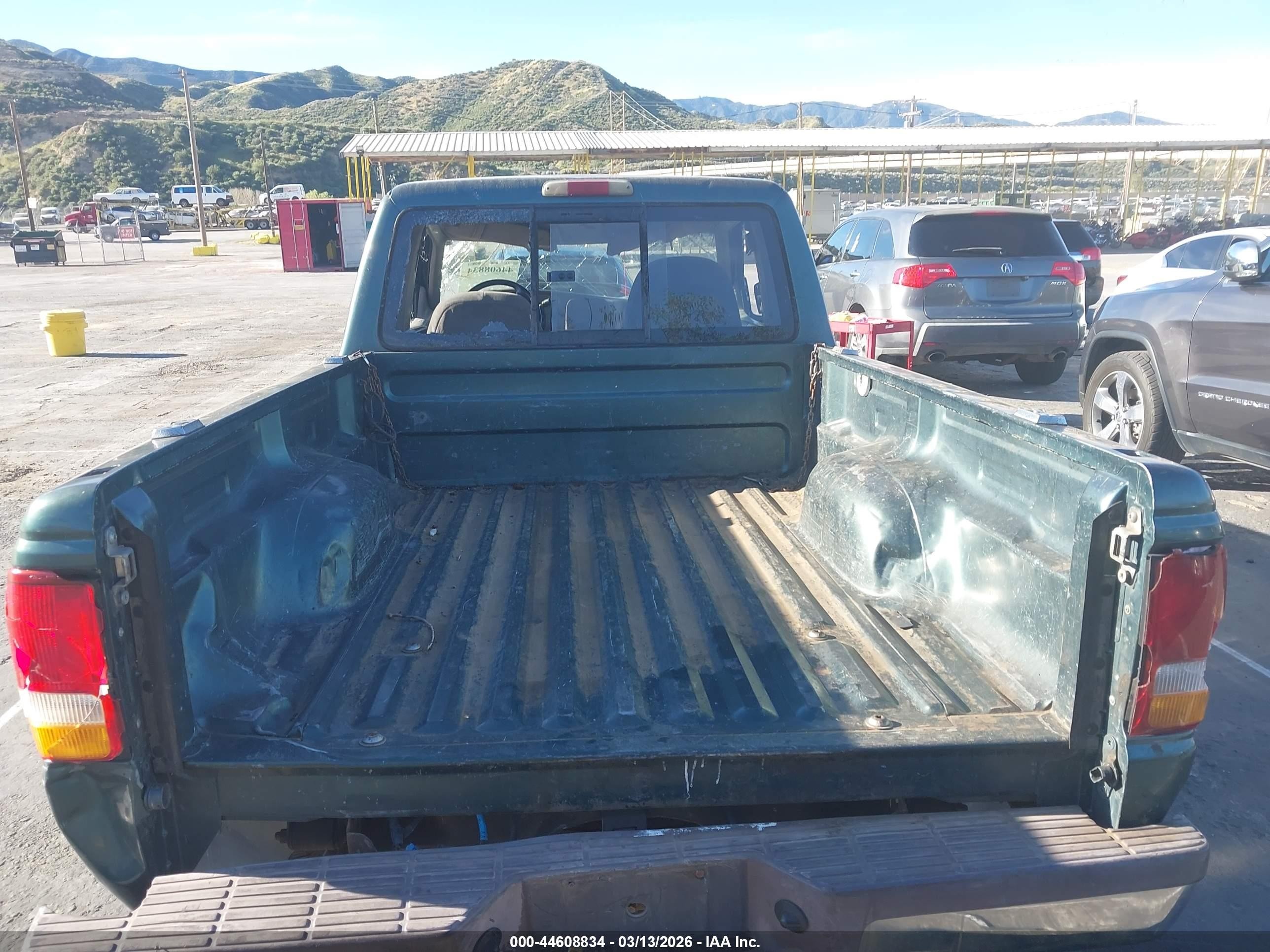 1995 Ford Ranger Super Cab Green vin: 1FTCR14X9SPA67089