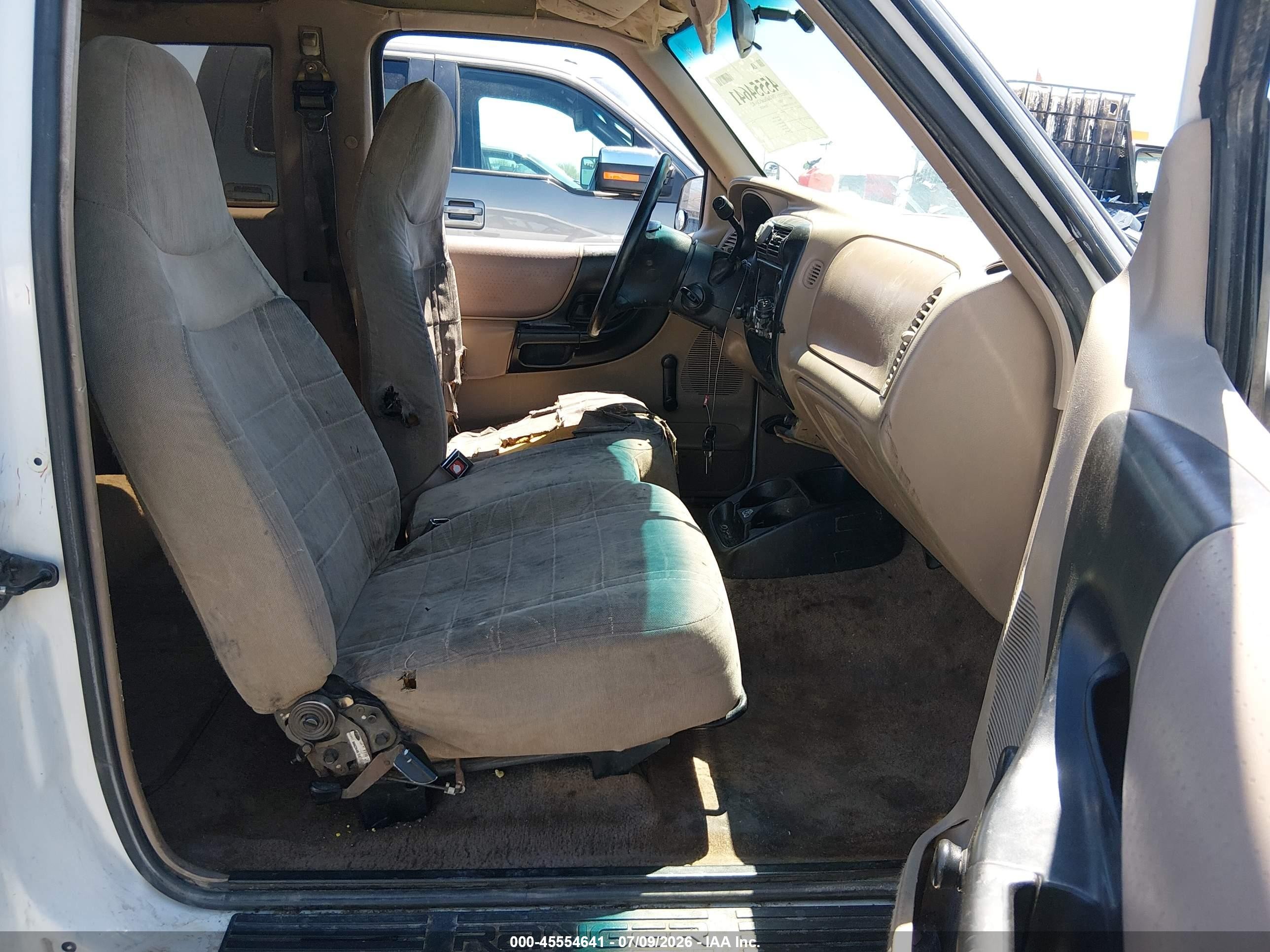 1997 Ford Ranger Splash/xlt Белый vin: 1FTCR14X9VPB41082