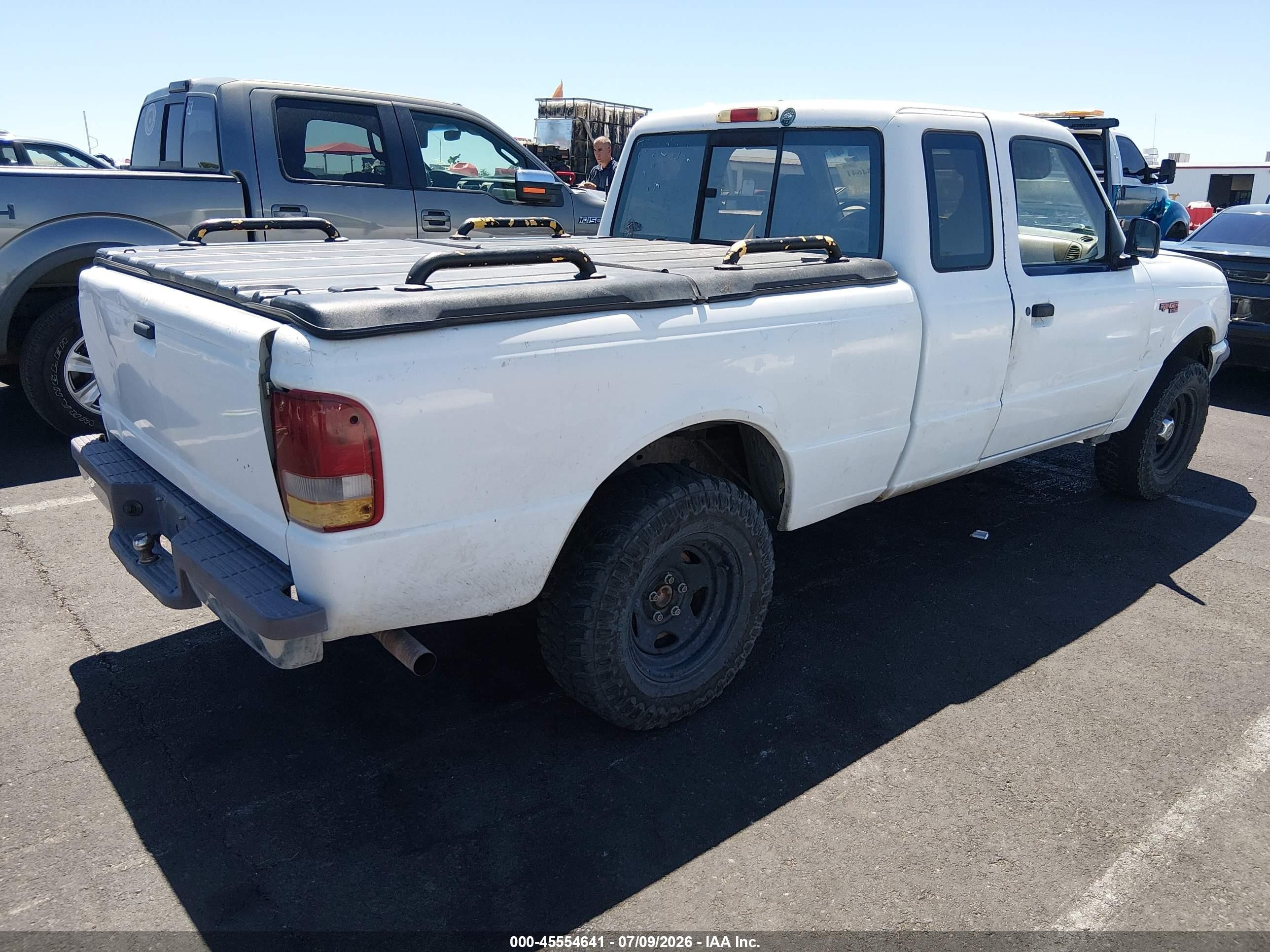 1997 Ford Ranger Splash/xlt Белый vin: 1FTCR14X9VPB41082