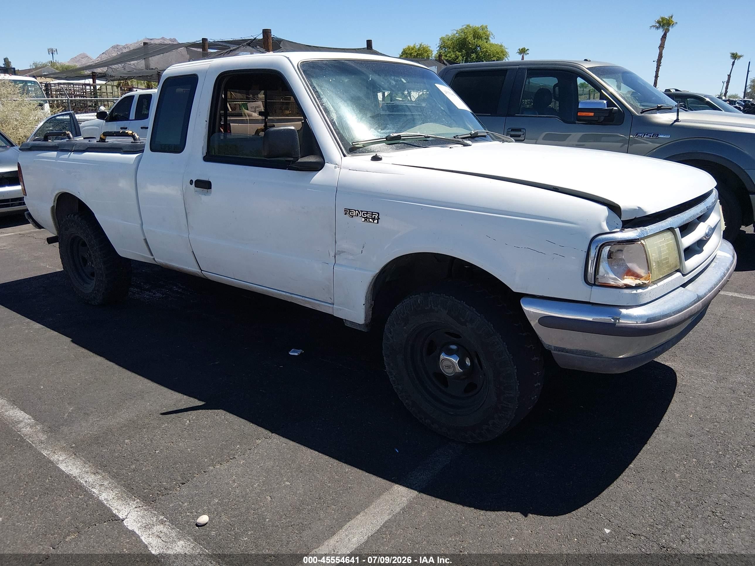 1997 Ford Ranger Splash/xlt Белый vin: 1FTCR14X9VPB41082