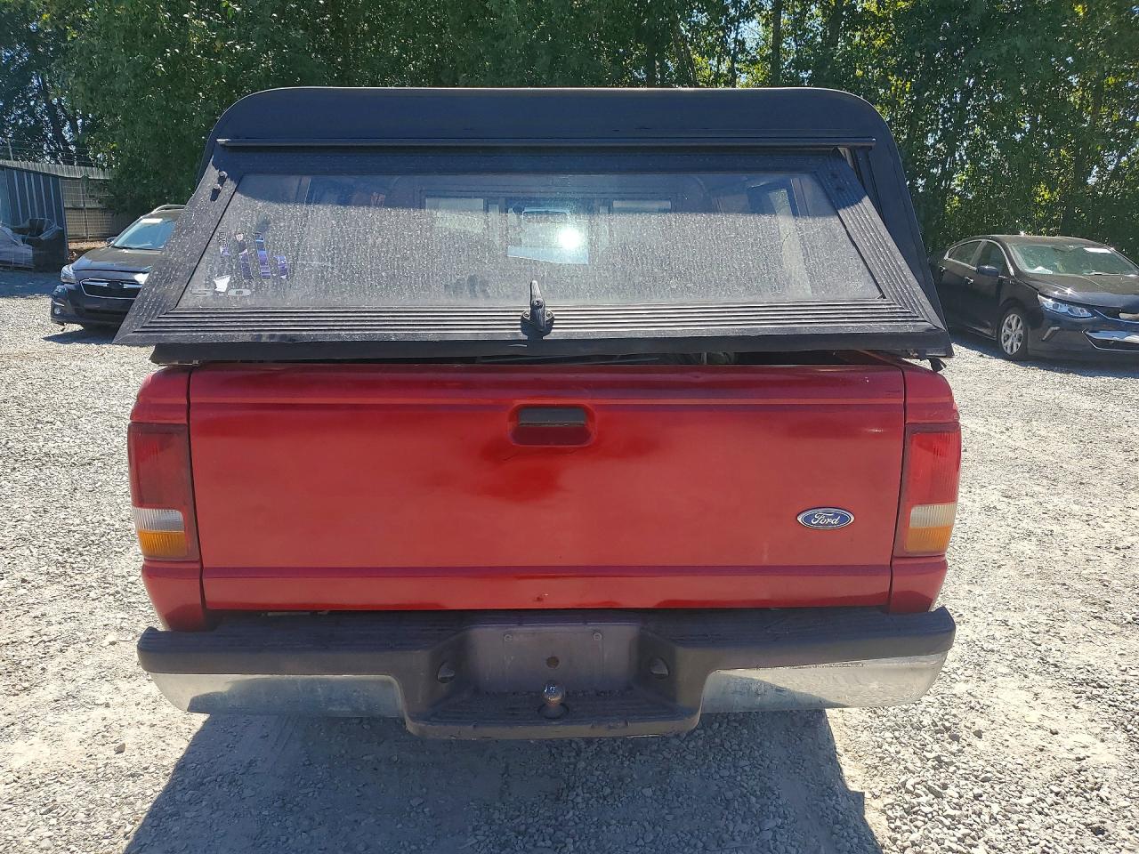 1995 Ford Ranger Super Cab Красный vin: 1FTCR14XXSPA49068
