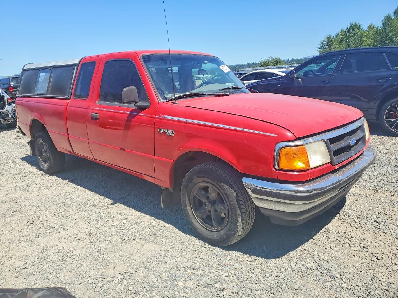 1995 Ford Ranger Super Cab Красный vin: 1FTCR14XXSPA49068