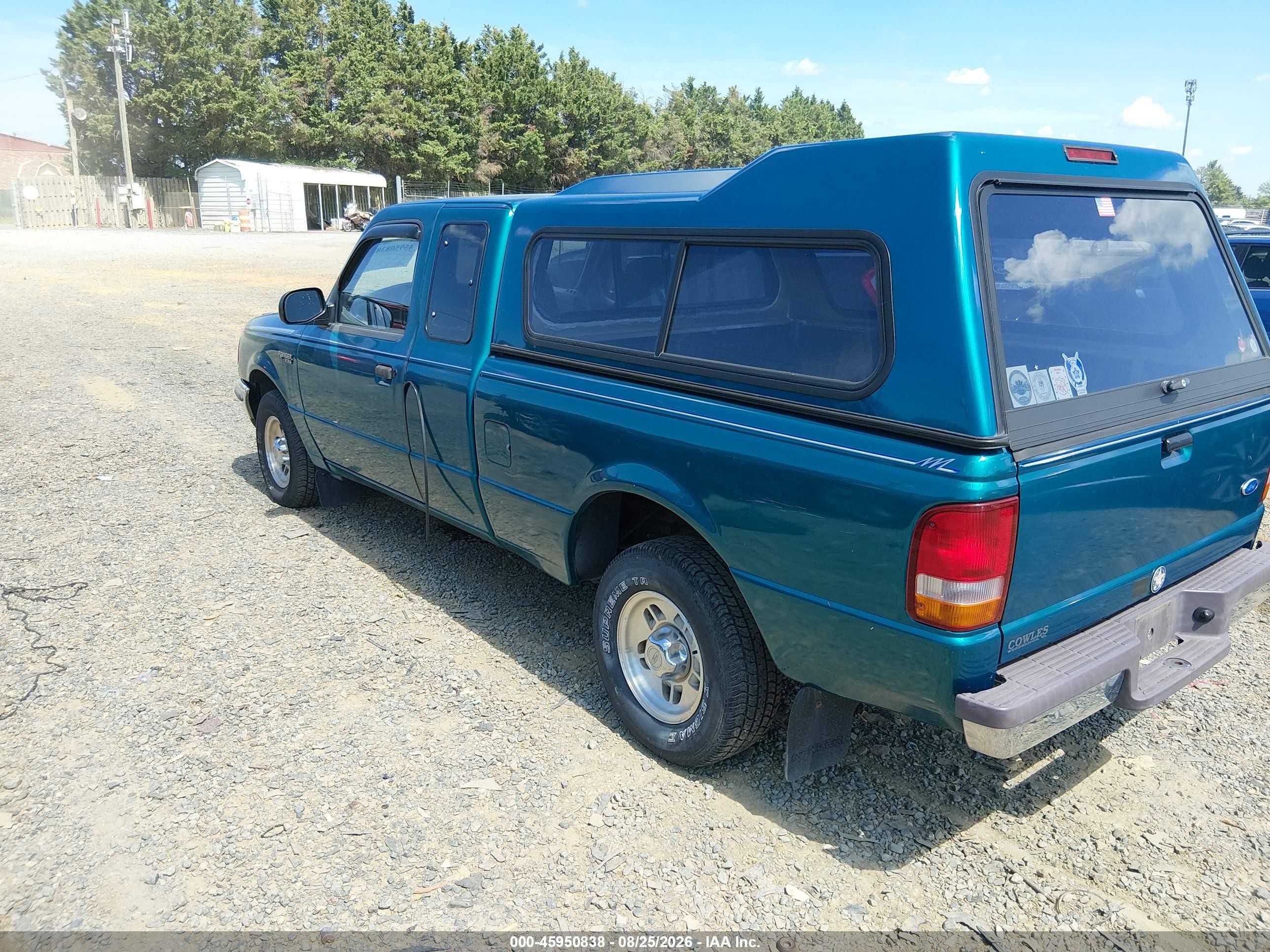 1995 Ford Ranger Super Cab Green vin: 1FTCR14XXSTA53130