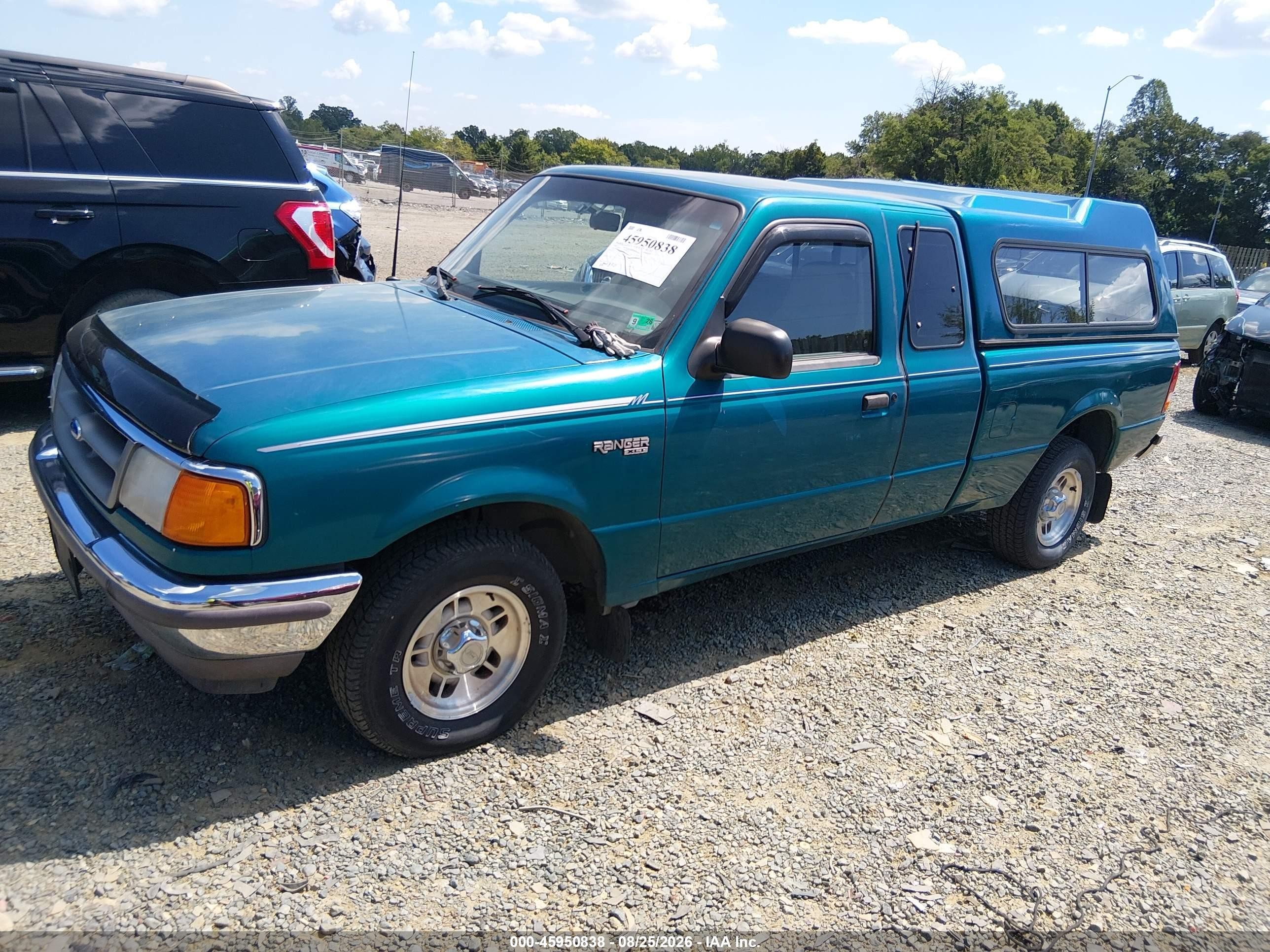 1995 Ford Ranger Super Cab Green vin: 1FTCR14XXSTA53130