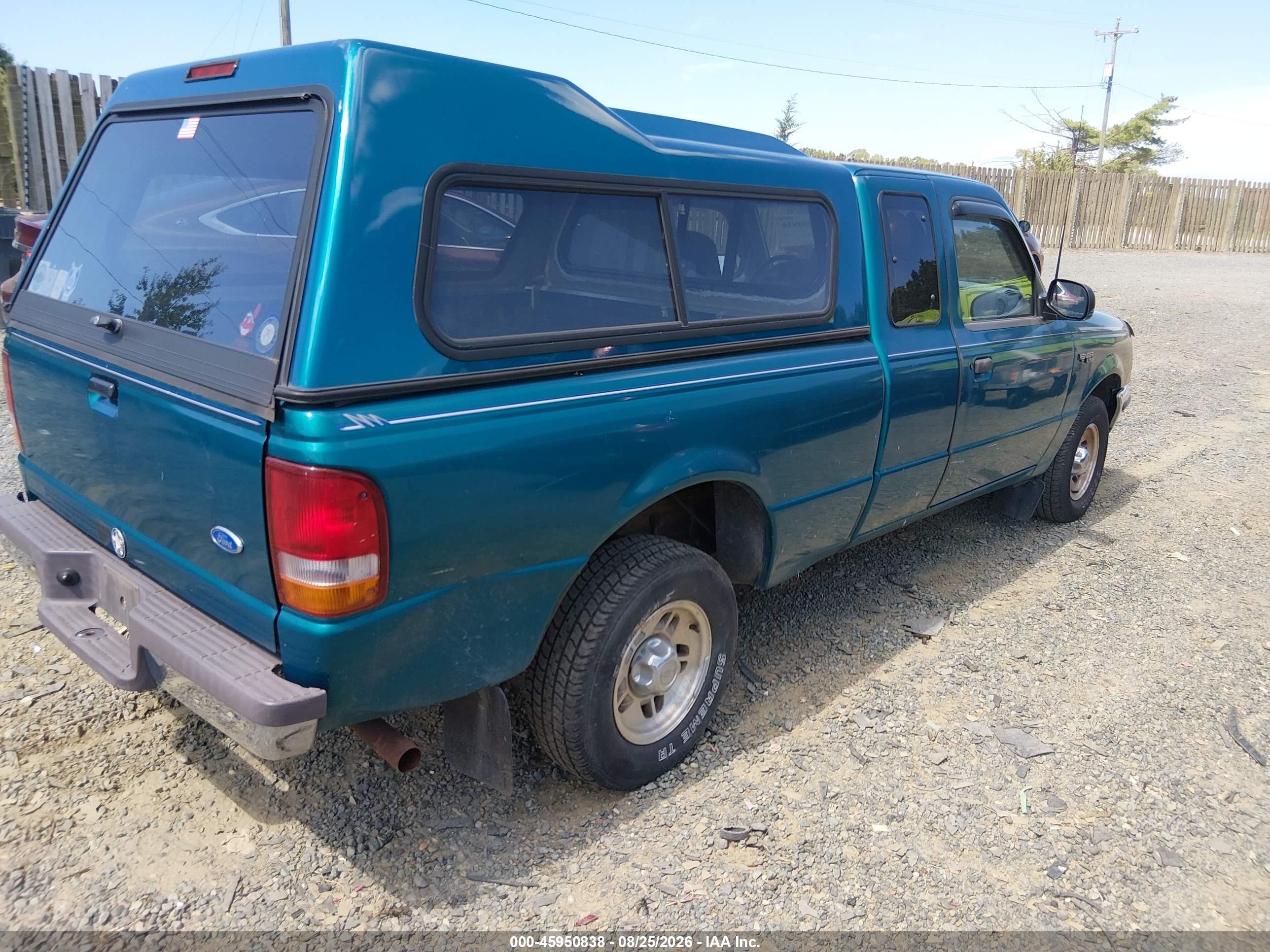 1995 Ford Ranger Super Cab Green vin: 1FTCR14XXSTA53130
