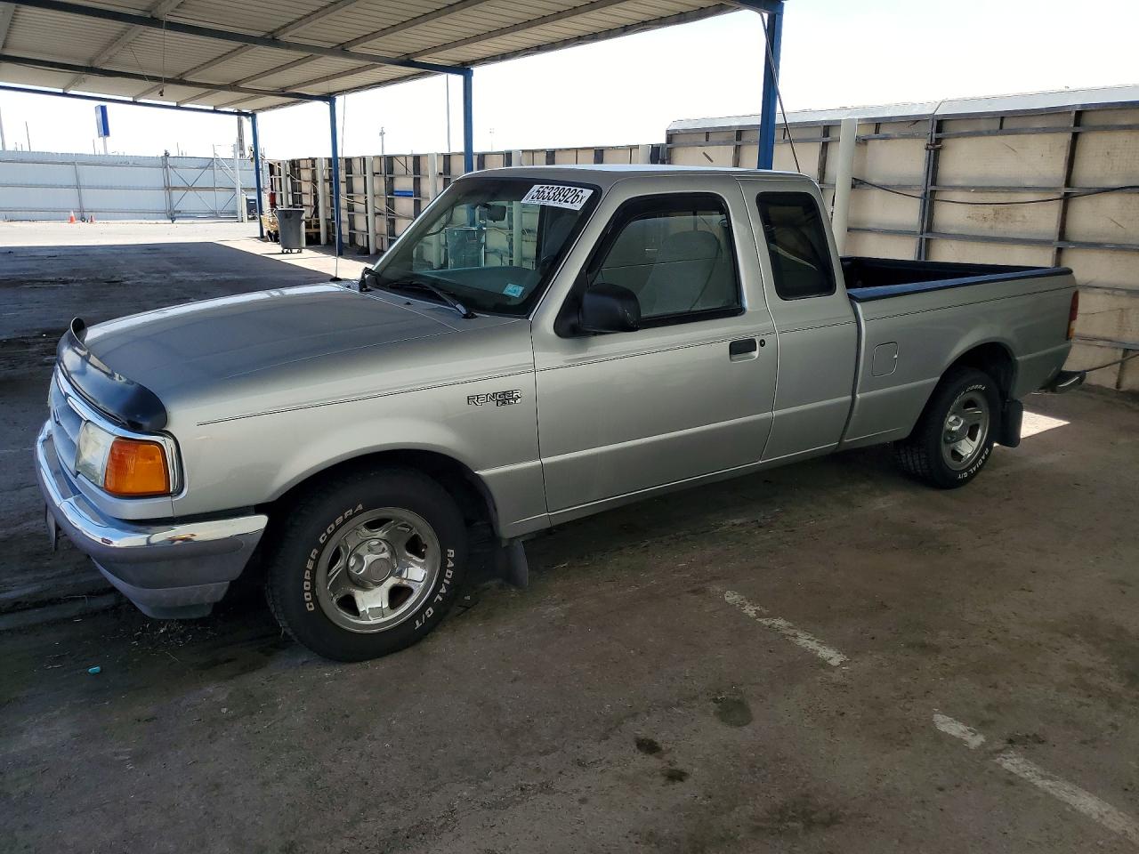 1997 Ford Ranger Super Cab Silver vin: 1FTCR14XXVTA35635