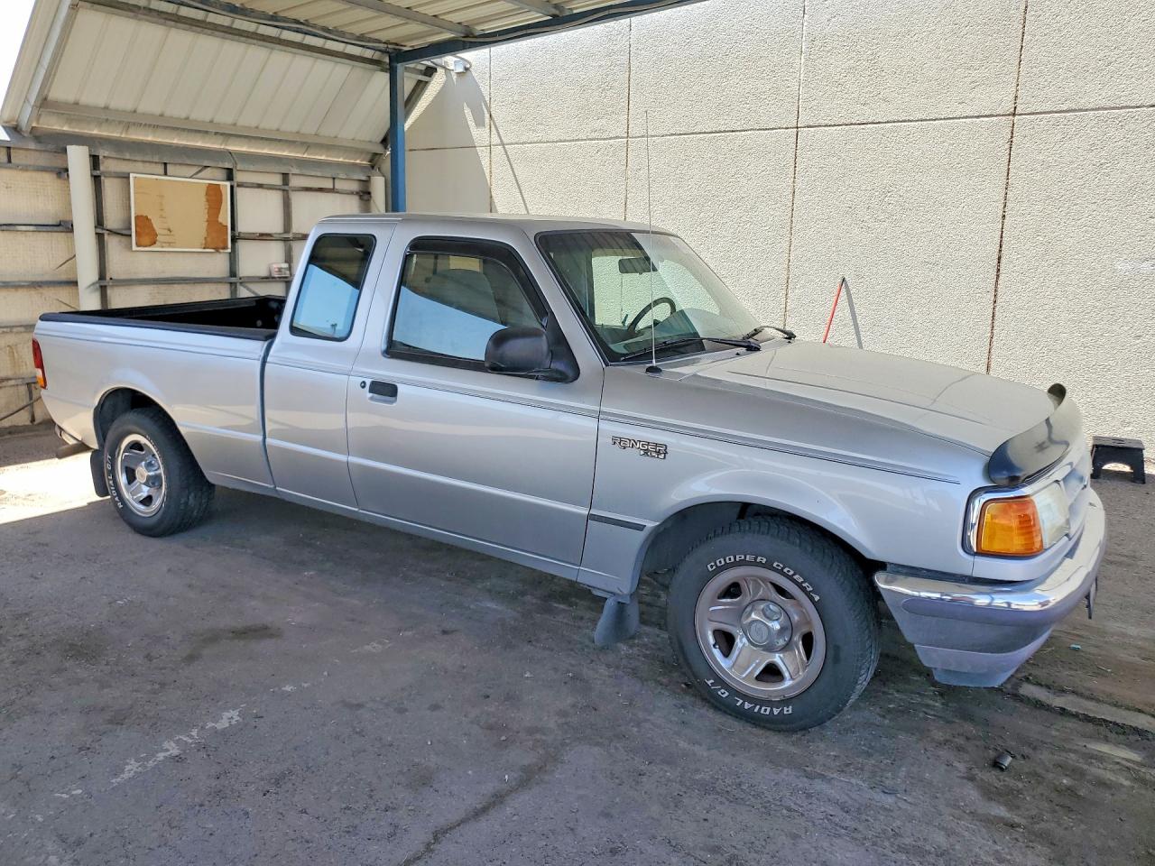 1997 Ford Ranger Super Cab Silver vin: 1FTCR14XXVTA35635