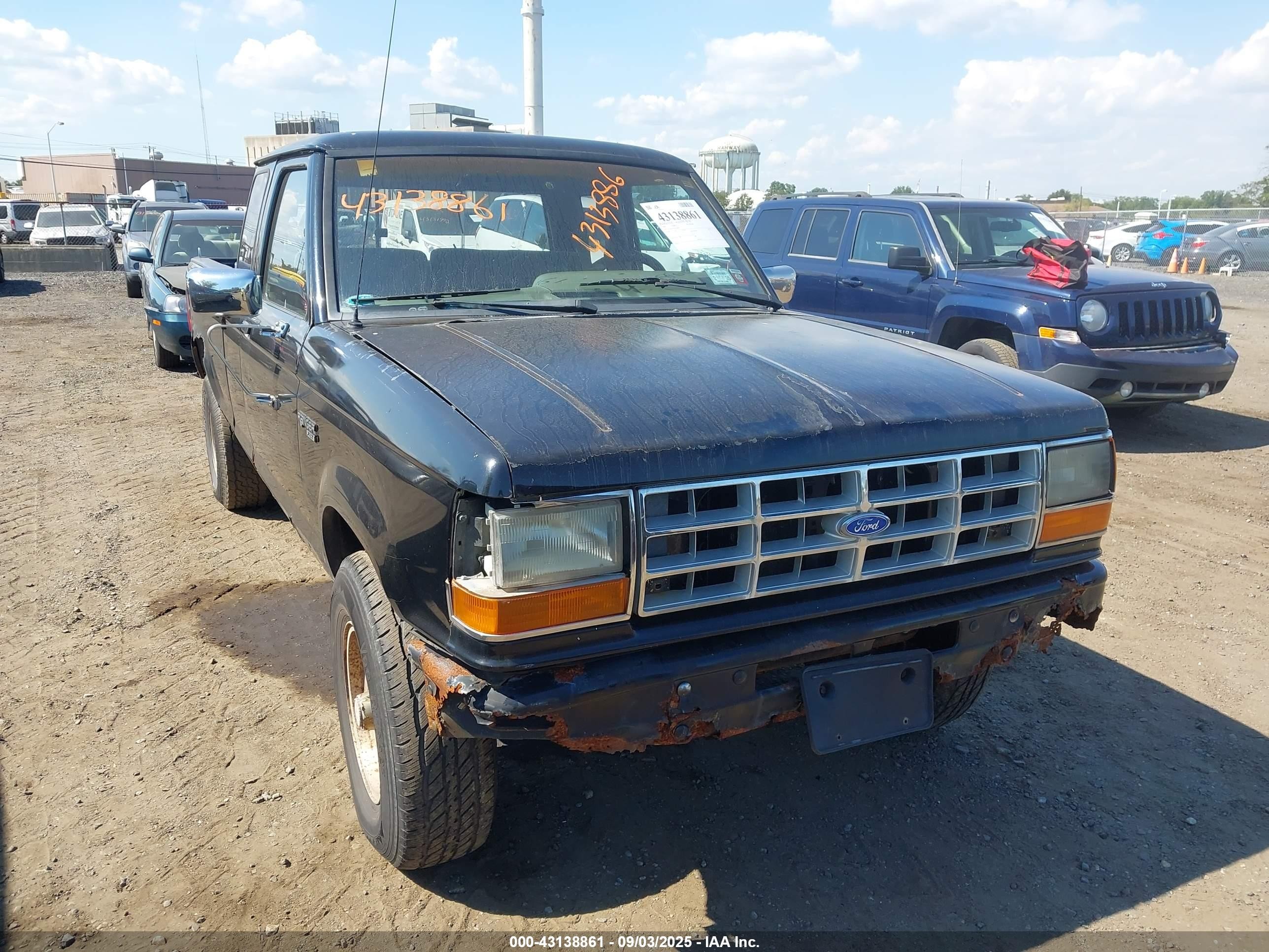 1990 Ford Ranger Super Cab Black vin: 1FTCR15T0LPA29067