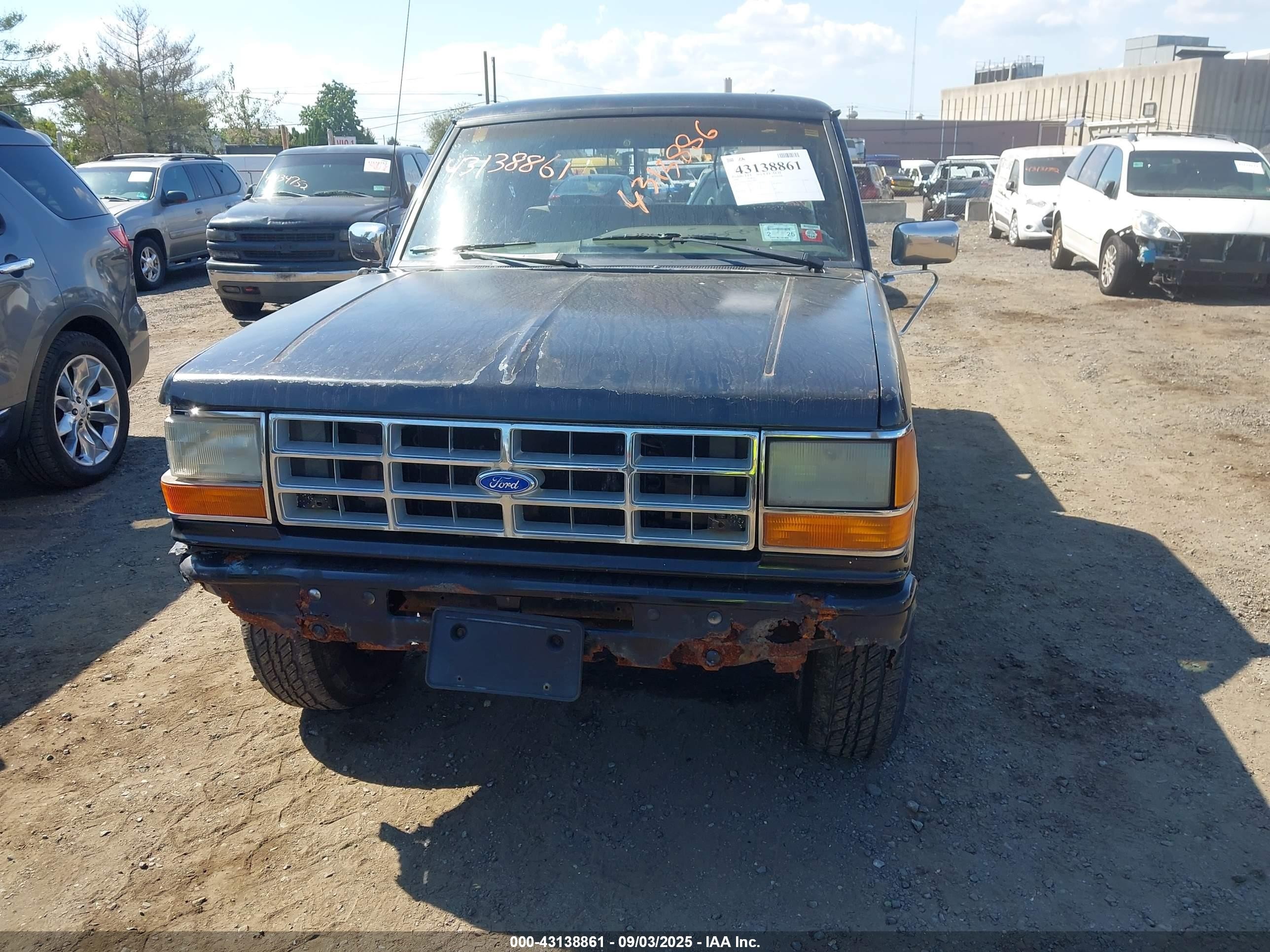 1990 Ford Ranger Super Cab Black vin: 1FTCR15T0LPA29067