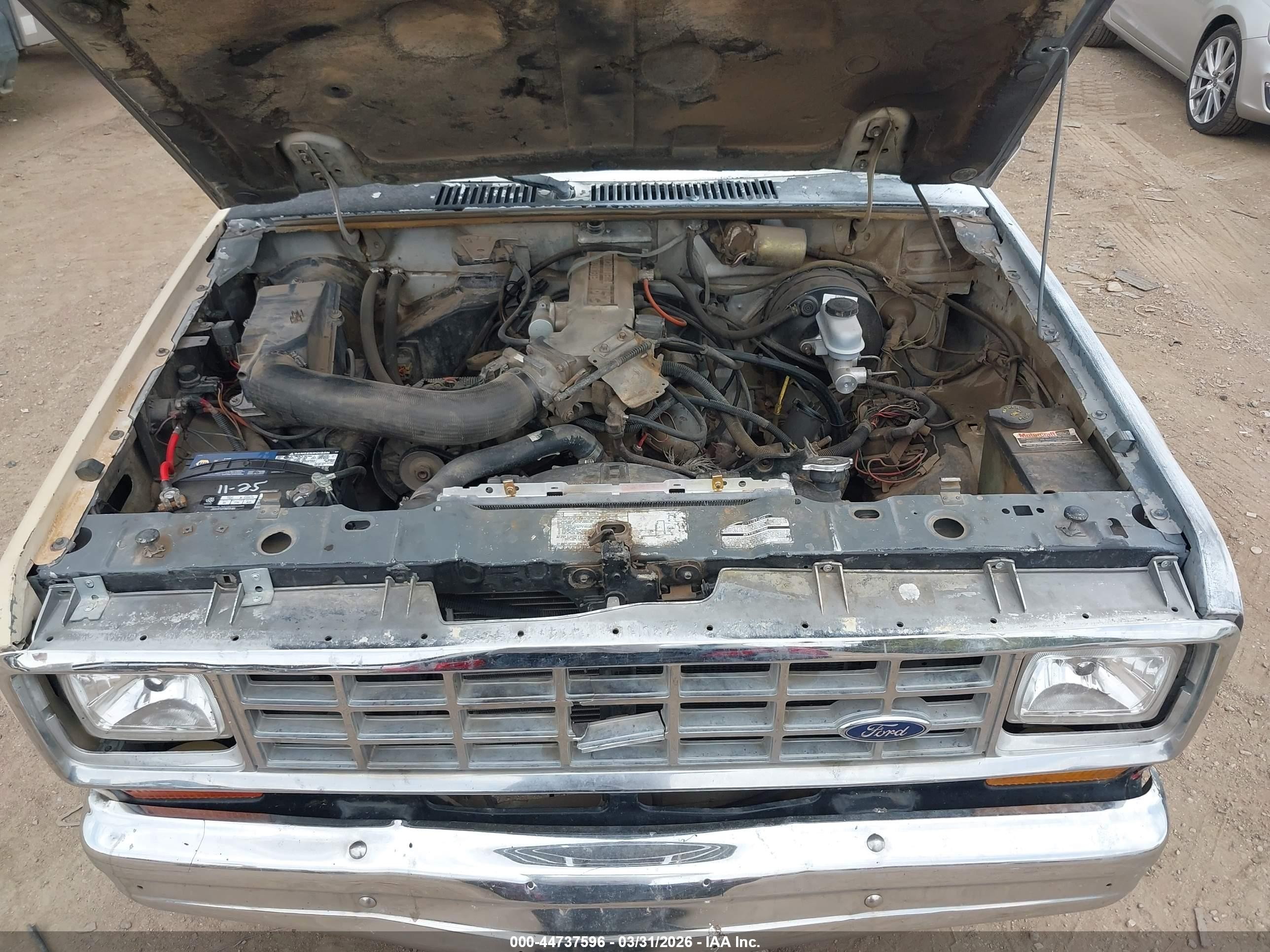 1987 Ford Ranger Super Cab Black vin: 1FTCR15T1HPA24743