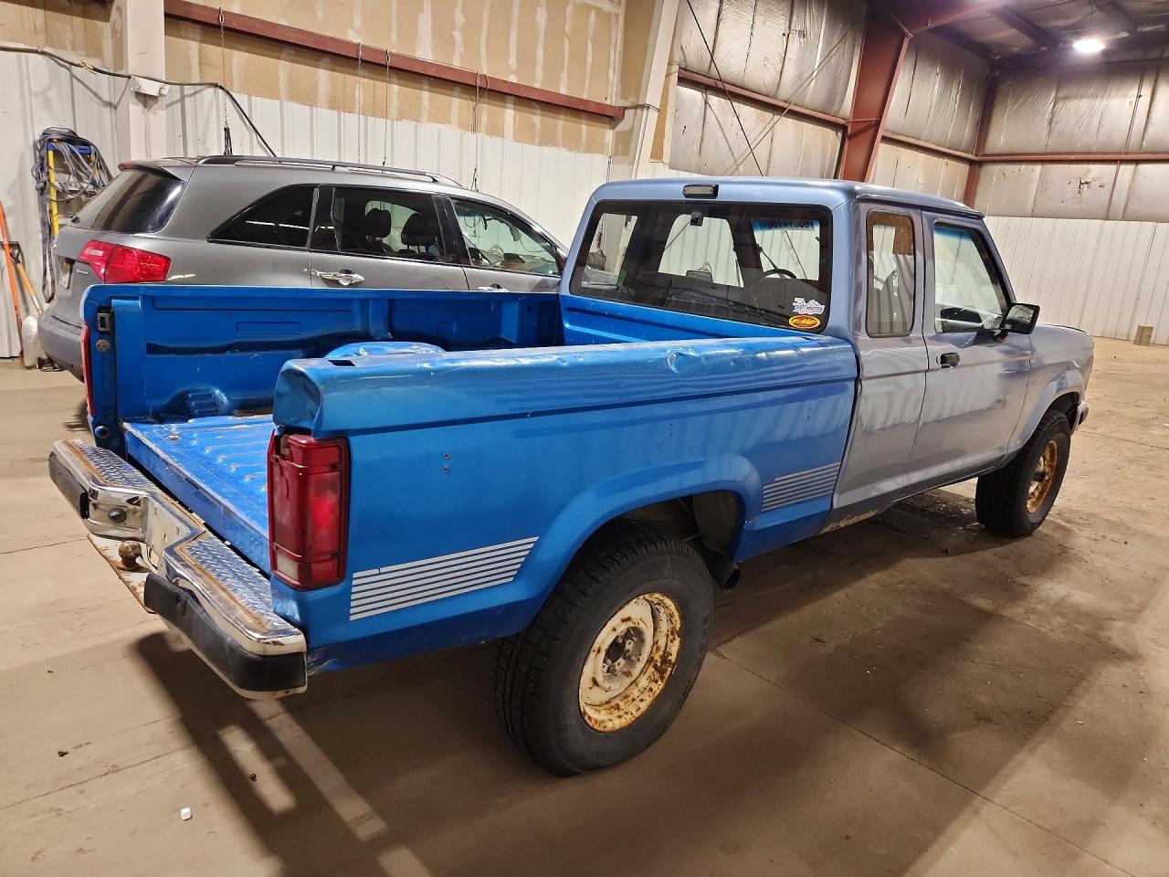 1989 Ford Ranger Super Cab Blue vin: 1FTCR15T2KPA32065