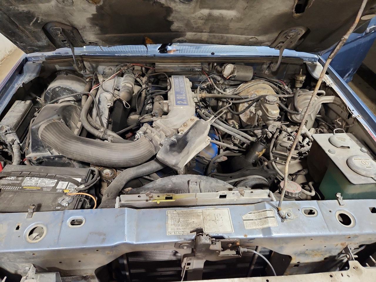 1989 Ford Ranger Super Cab Blue vin: 1FTCR15T2KPA32065