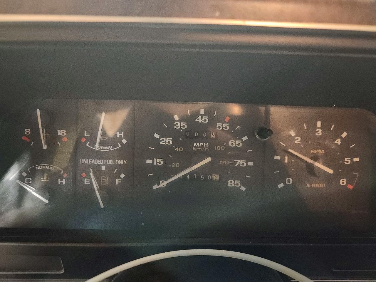 1989 Ford Ranger Super Cab Blue vin: 1FTCR15T2KPA32065