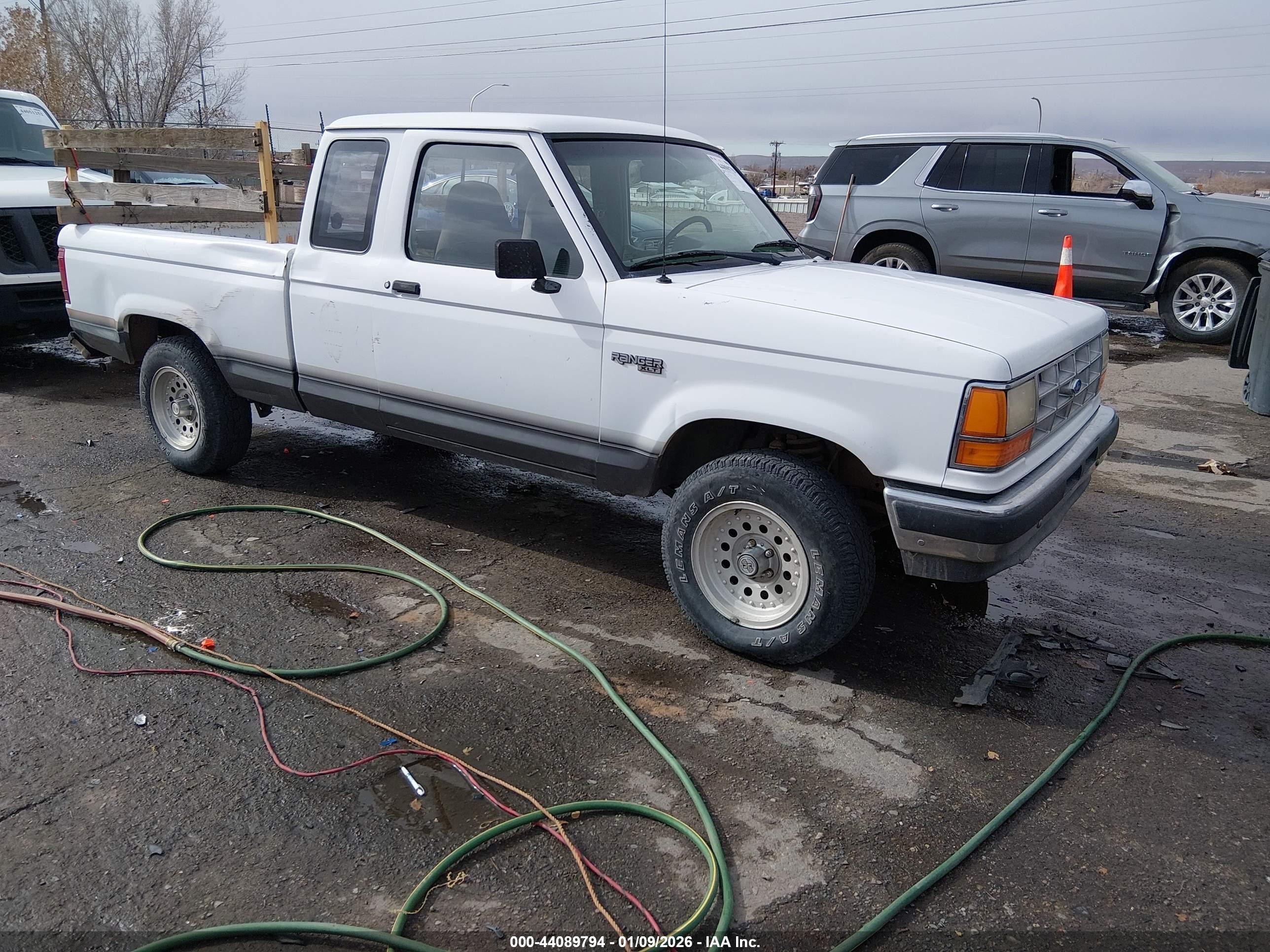 1991 Ford Ranger Super Cab Белый vin: 1FTCR15T2MPB18253