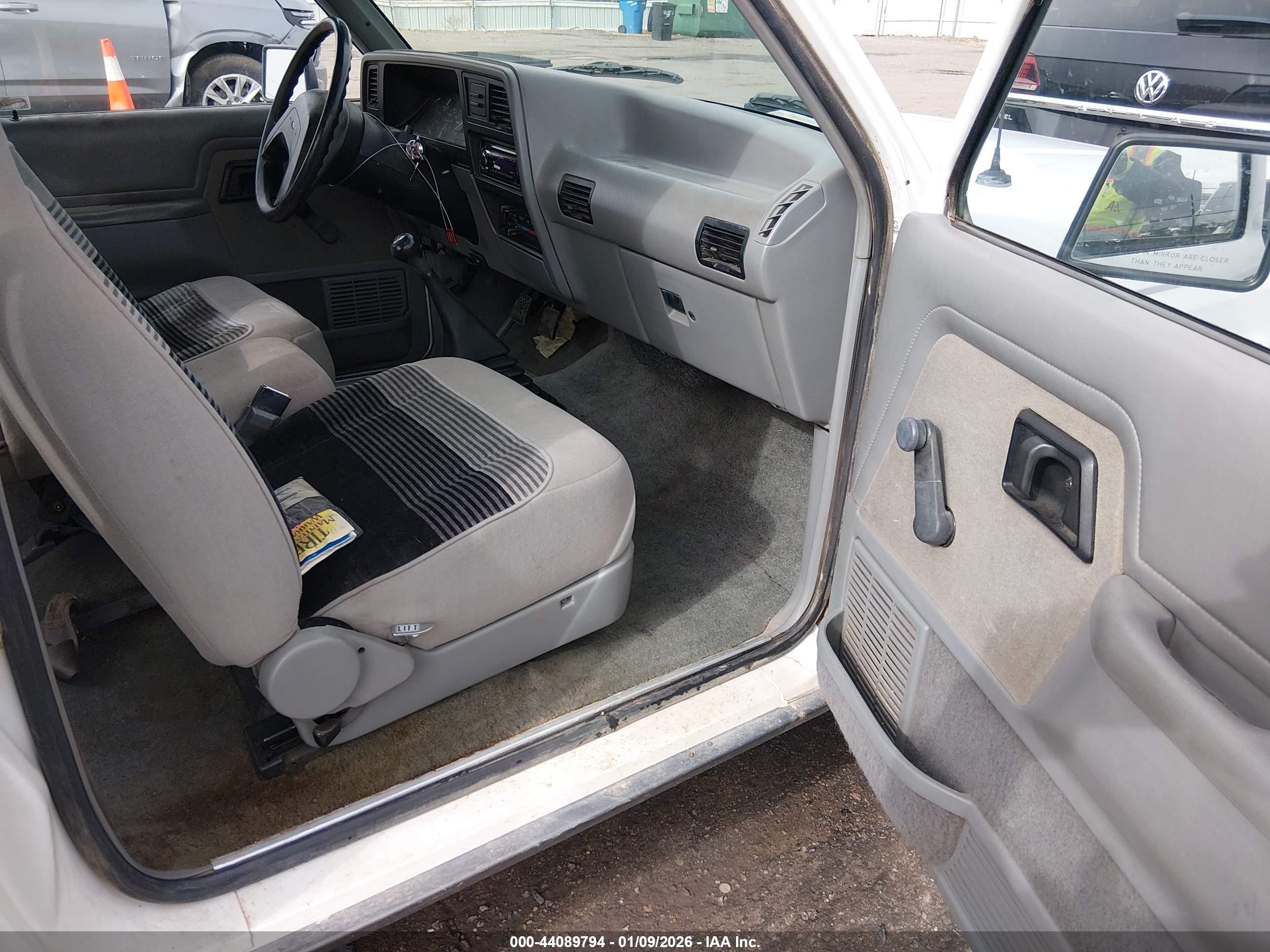 1991 Ford Ranger Super Cab White vin: 1FTCR15T2MPB18253