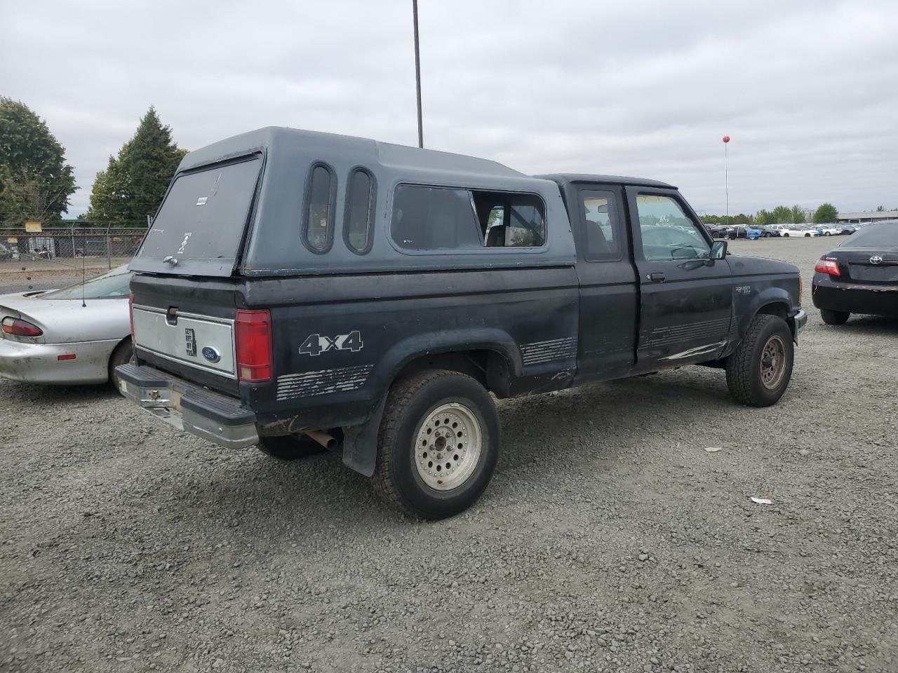 1991 Ford Ranger Super Cab Black vin: 1FTCR15T2MTA40662