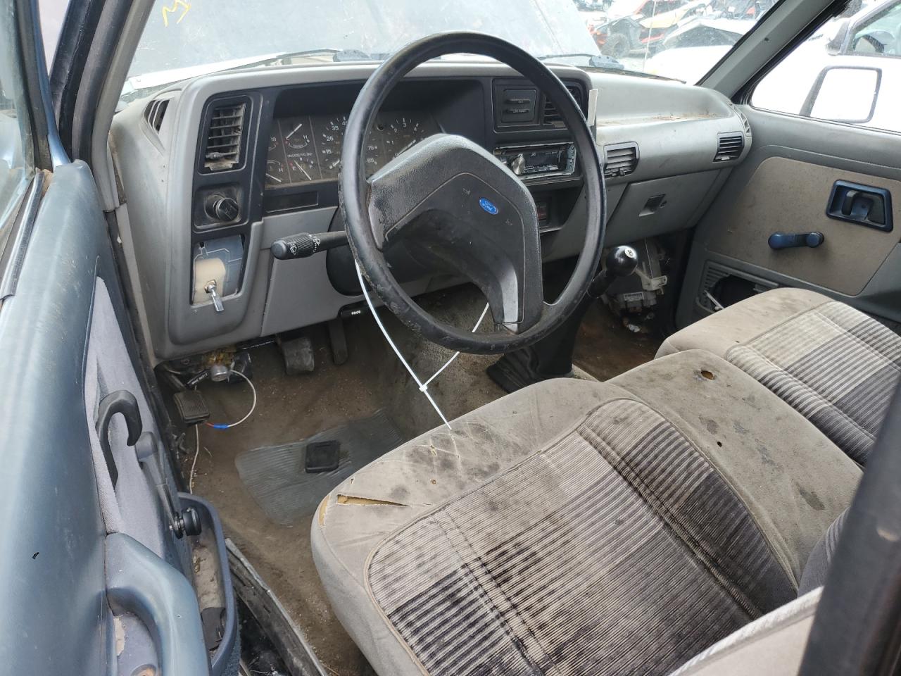 1991 Ford Ranger Super Cab Black vin: 1FTCR15T2MTA40662