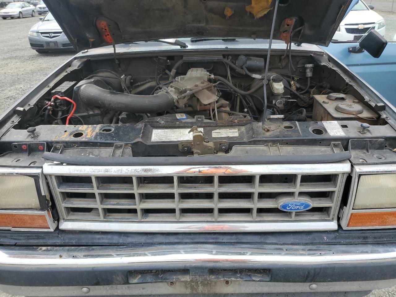 1991 Ford Ranger Super Cab Black vin: 1FTCR15T2MTA40662