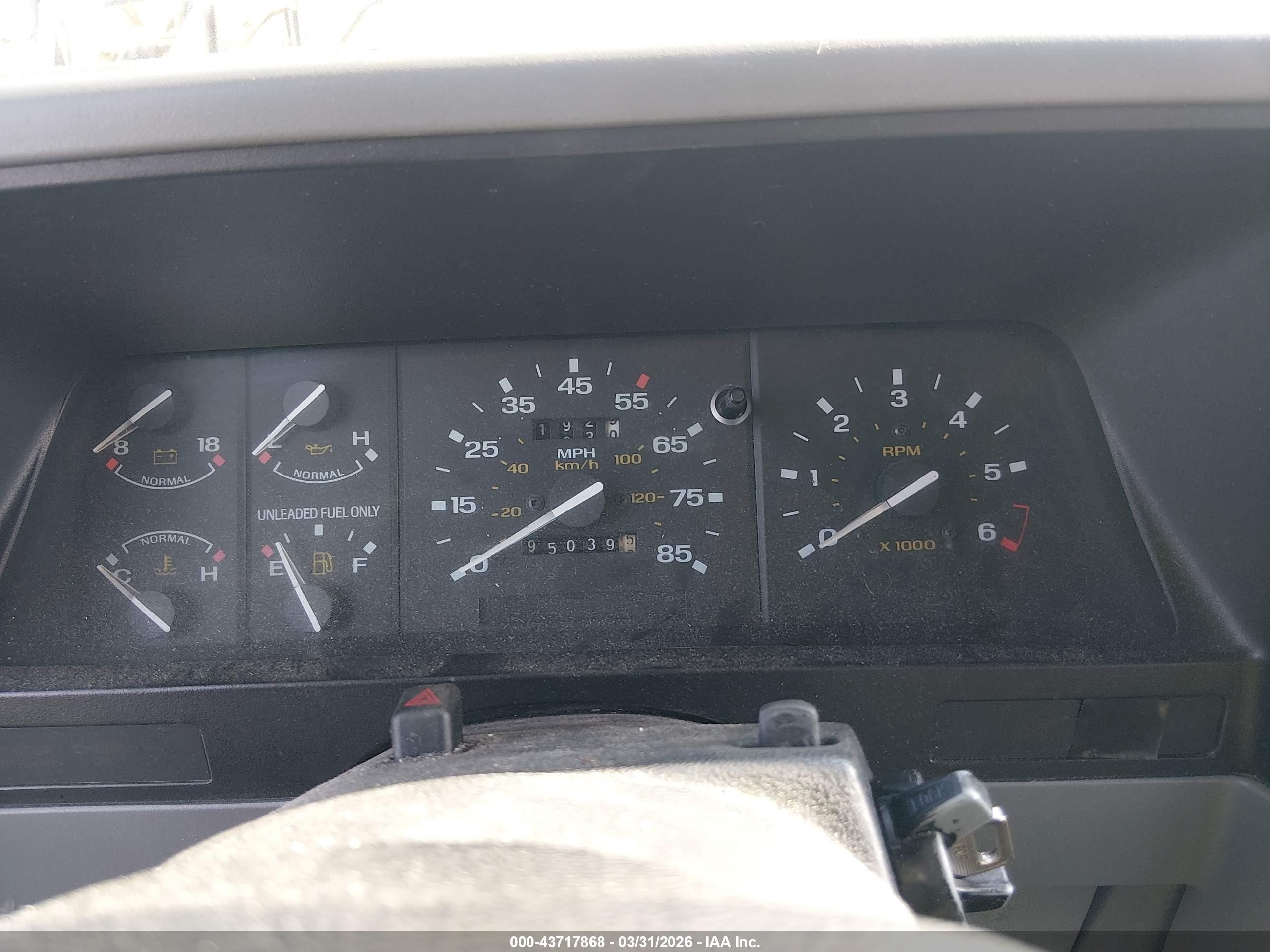 1990 Ford Ranger Super Cab Red vin: 1FTCR15T3LPA90980
