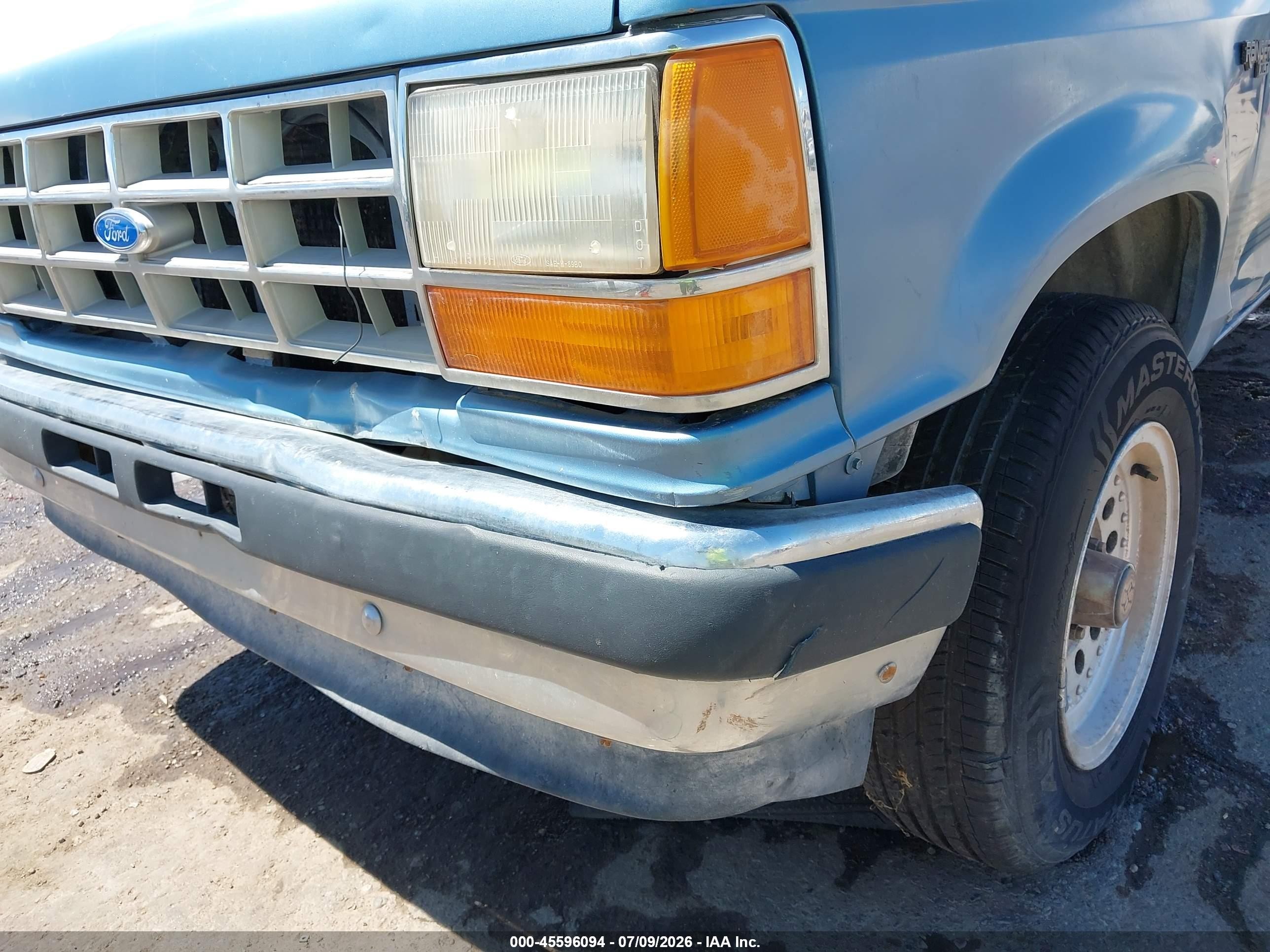 1990 Ford Ranger Super Cab Синий vin: 1FTCR15T3LPB18499