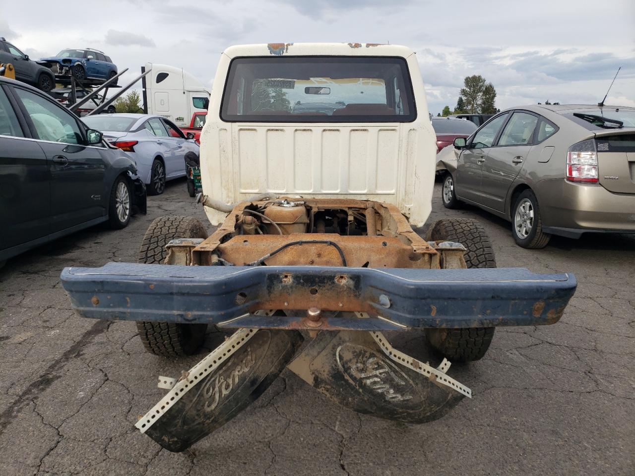 1989 Ford Ranger Super Cab White vin: 1FTCR15T4JPB61438