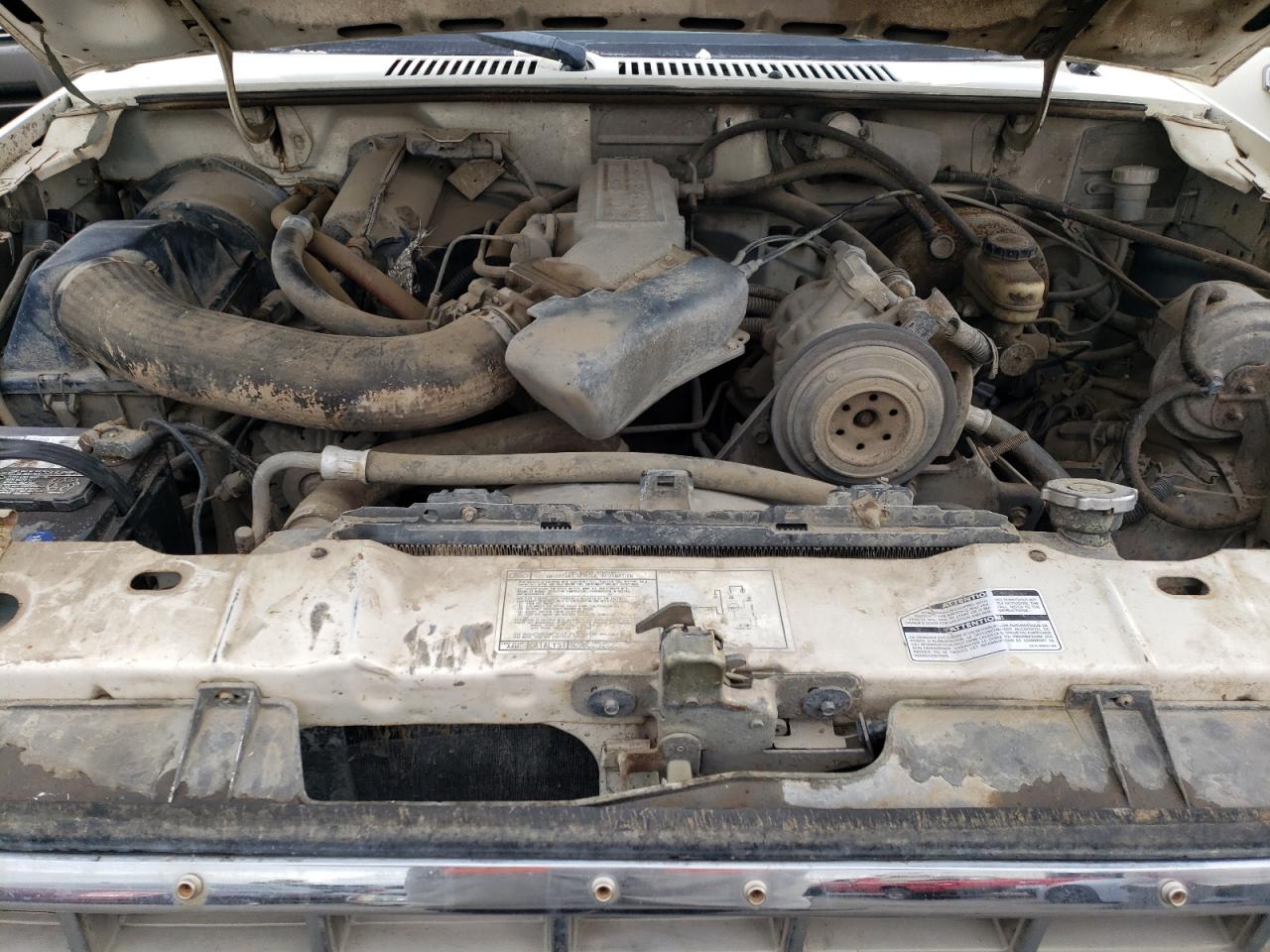 1989 Ford Ranger Super Cab White vin: 1FTCR15T4JPB61438