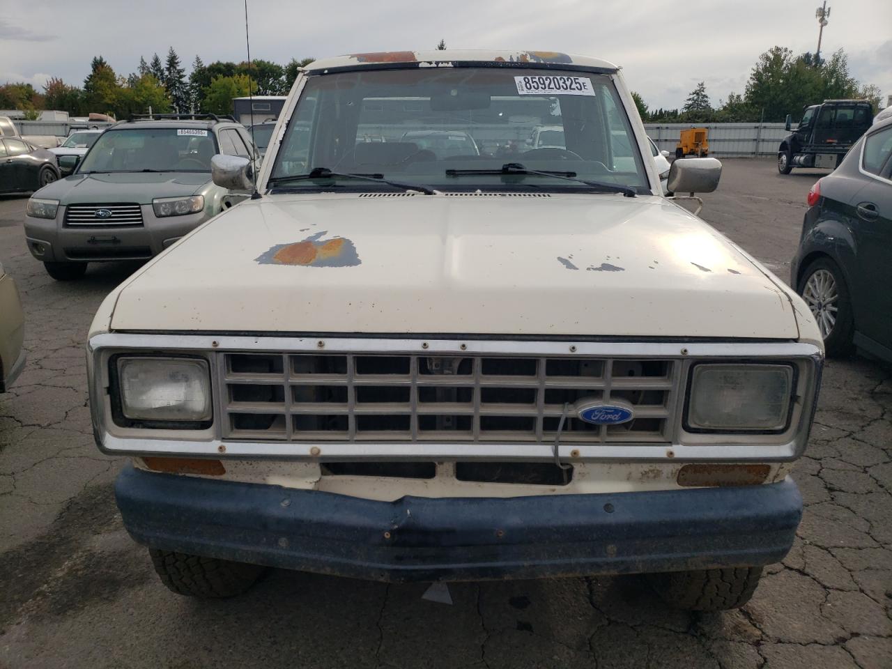1989 Ford Ranger Super Cab White vin: 1FTCR15T4JPB61438