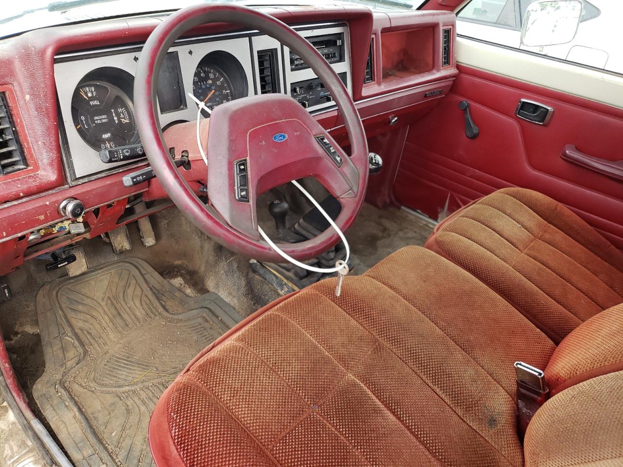 1989 Ford Ranger Super Cab White vin: 1FTCR15T4JPB61438
