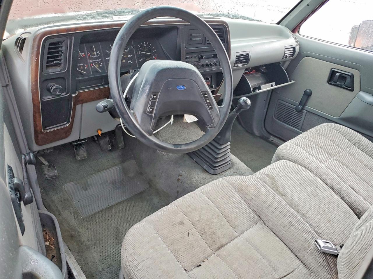 1989 Ford Ranger Super Cab Red vin: 1FTCR15T4KPB51557