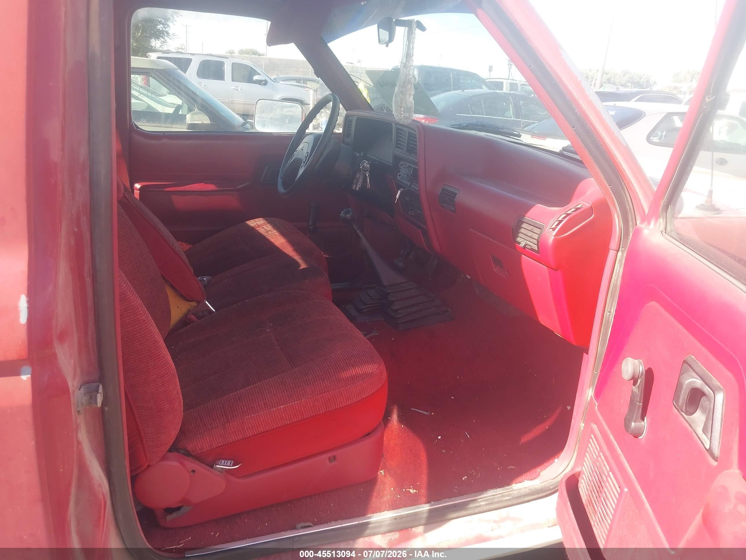1990 Ford Ranger Super Cab Красный vin: 1FTCR15T4LPA11848