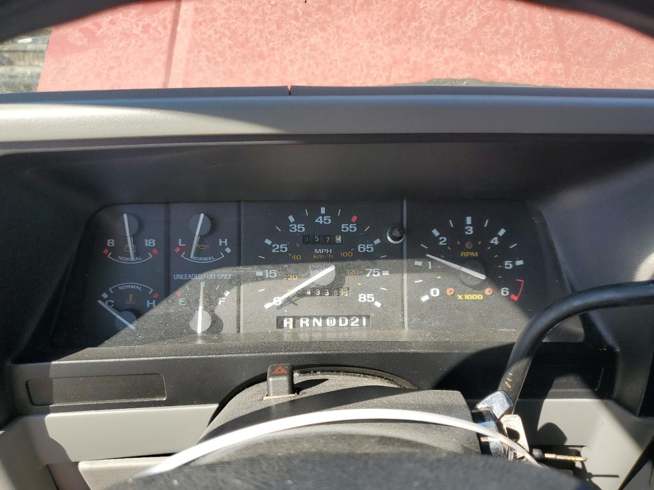 1990 Ford Ranger Super Cab Red vin: 1FTCR15T6LPB70547